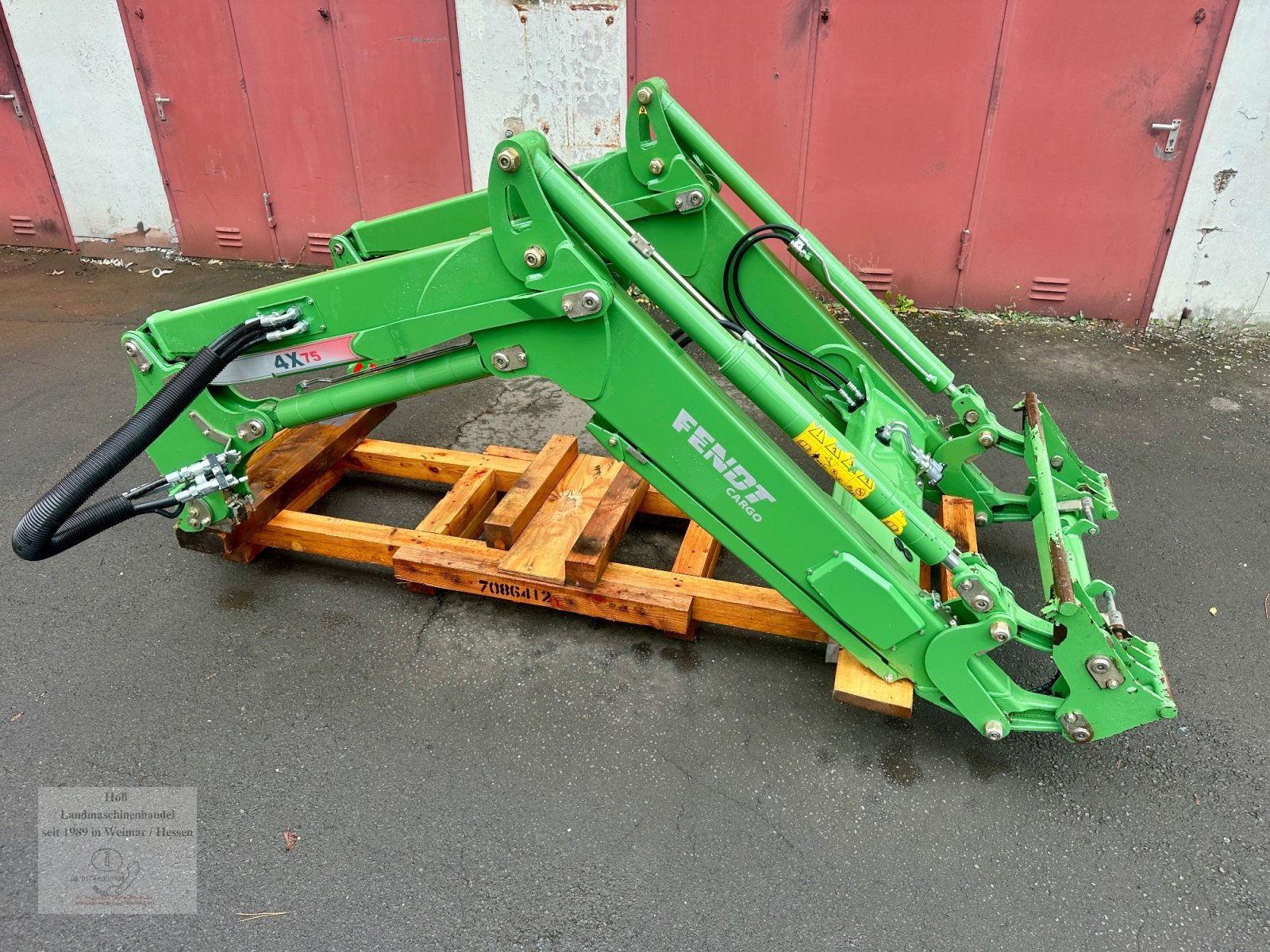 Frontlader tipa Fendt Cargo 4 X 75 DW Frontlader, 3. Kreis, hydr. Werkzeugverriegelung, Gebrauchtmaschine u Weimar/Hessen (Slika 2)