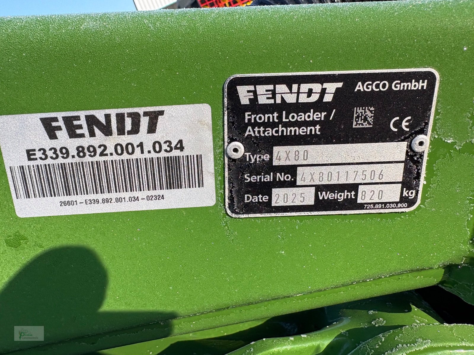 Frontlader typu Fendt Cargo 4 X 80, Neumaschine v Bad Kötzting (Obrázek 8)