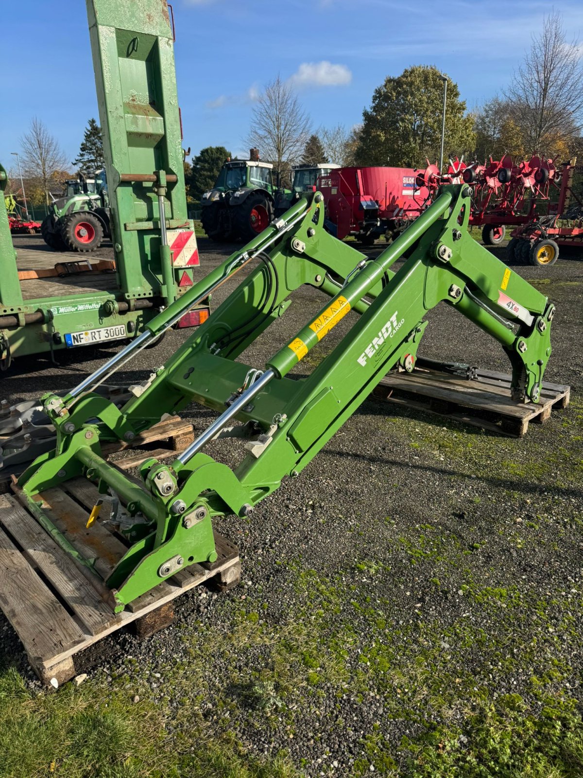 Frontlader des Typs Fendt Cargo 4X80 Frontlader, Gebrauchtmaschine in Bevern (Bild 1)