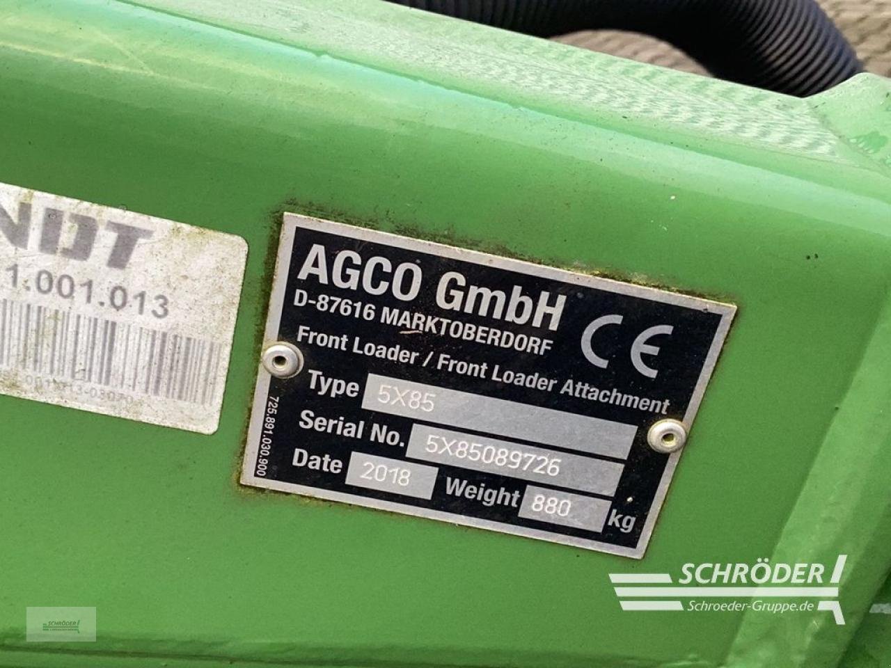 Frontlader типа Fendt CARGO 5 X/85, Gebrauchtmaschine в Westerstede (Фотография 5)