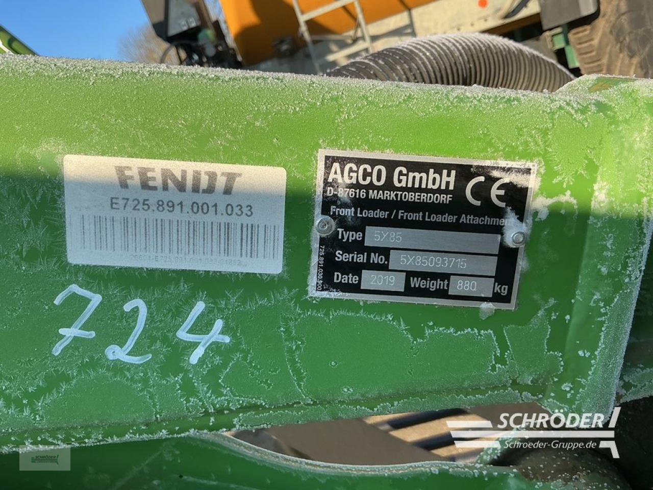 Frontlader du type Fendt CARGO 5X/85 DW, Gebrauchtmaschine en Friedland (Photo 5)