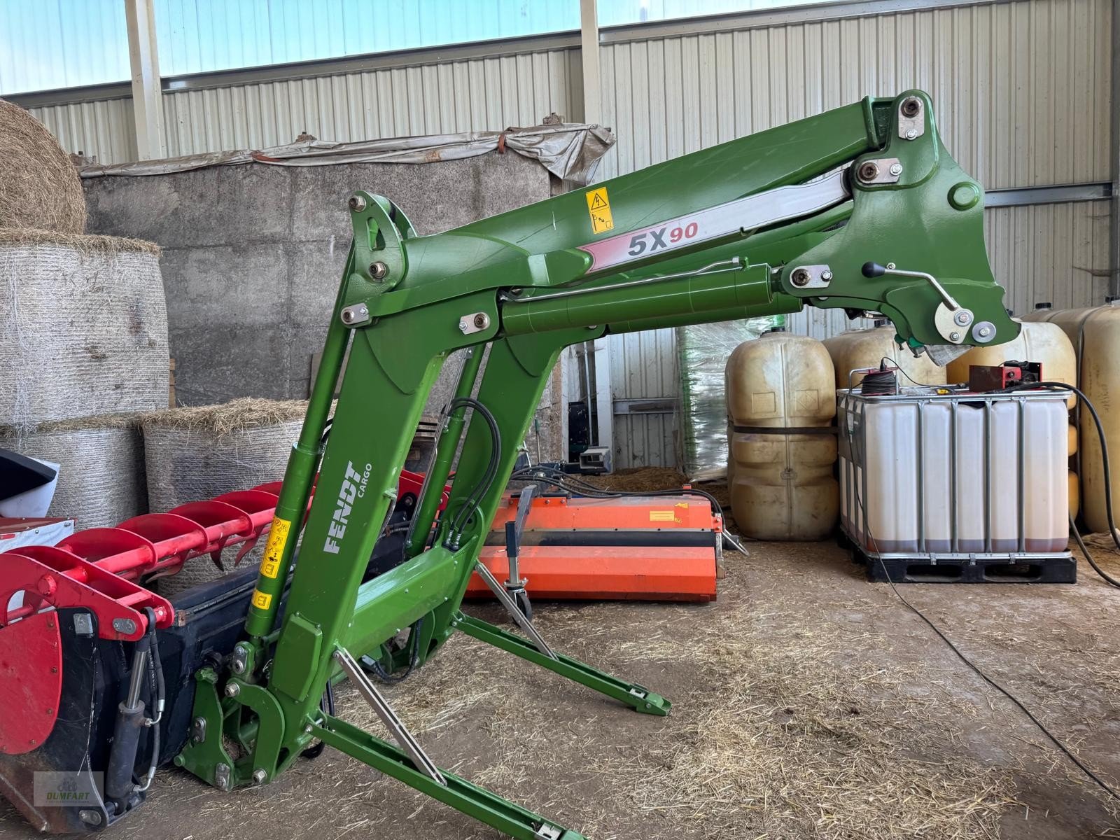 Frontlader van het type Fendt CARGO 5X/90, Gebrauchtmaschine in Bad Leonfelden (Foto 1)