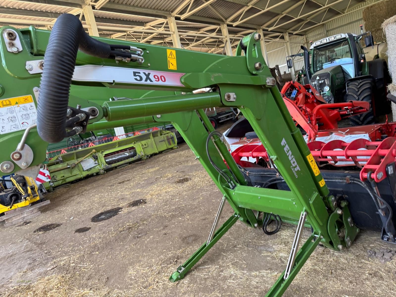 Frontlader van het type Fendt CARGO 5X/90, Gebrauchtmaschine in Bad Leonfelden (Foto 5)