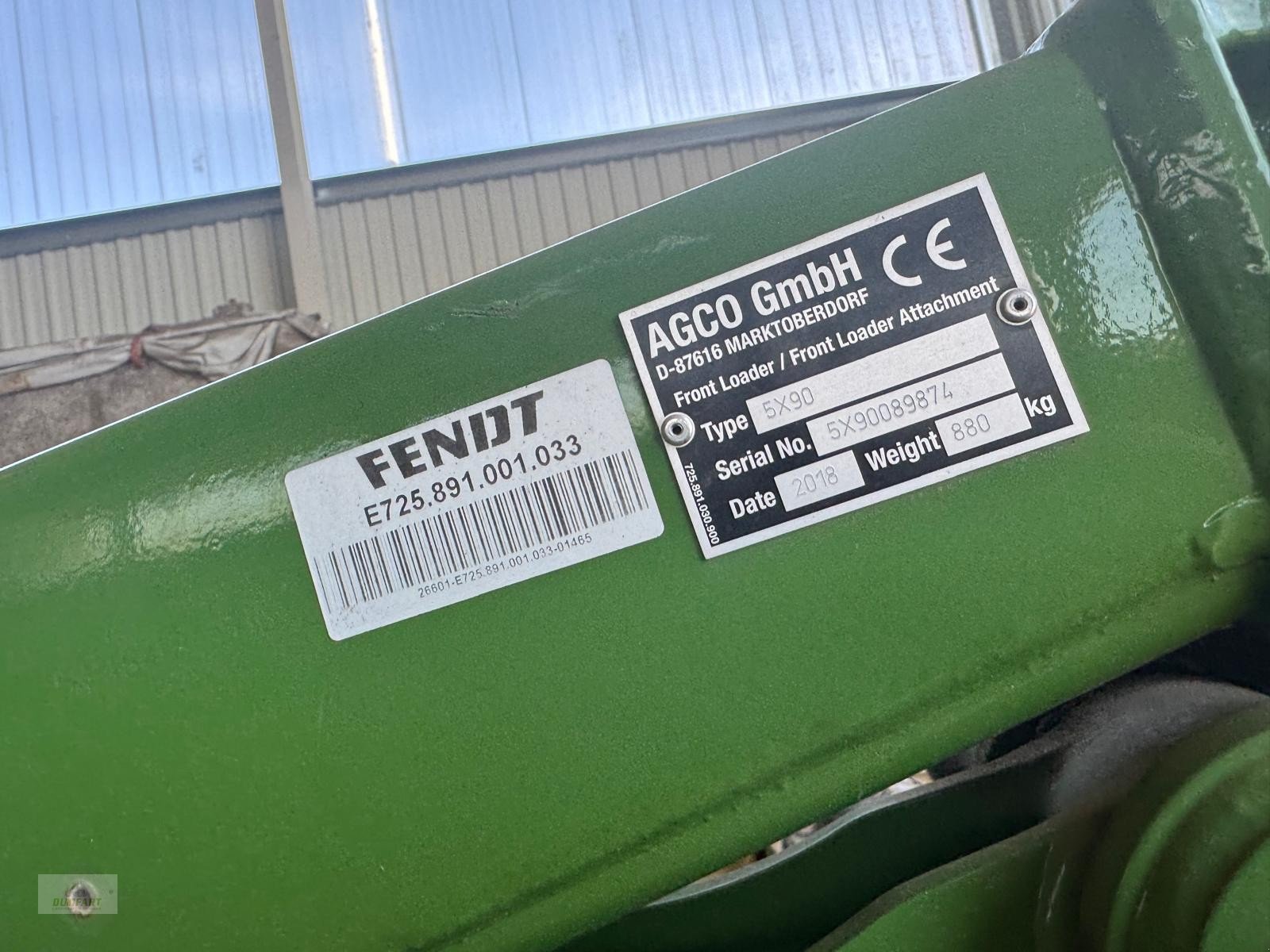 Frontlader van het type Fendt CARGO 5X/90, Gebrauchtmaschine in Bad Leonfelden (Foto 6)