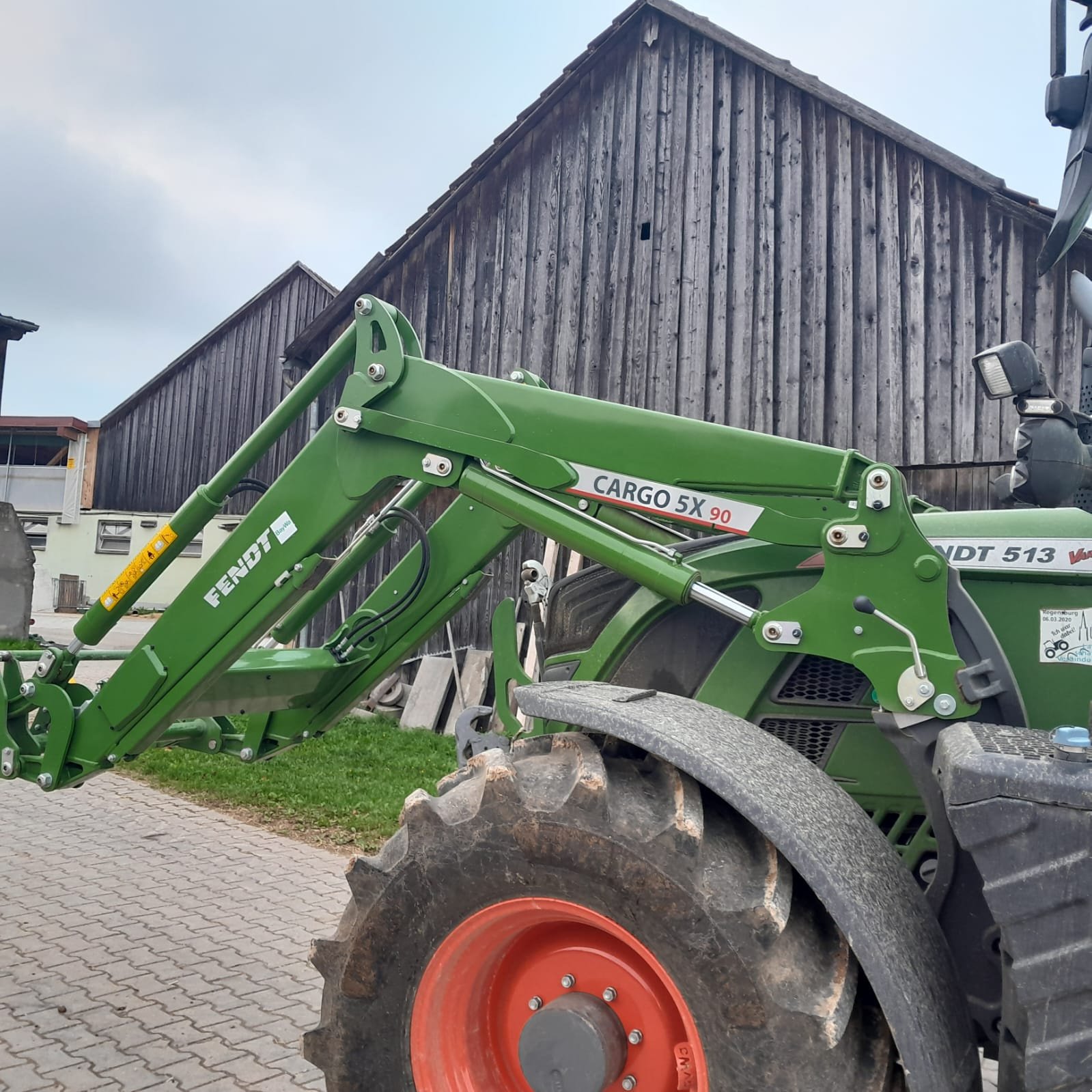 Frontlader of the type Fendt CARGO 5X/90, Gebrauchtmaschine in Breitebrunn (Picture 1)