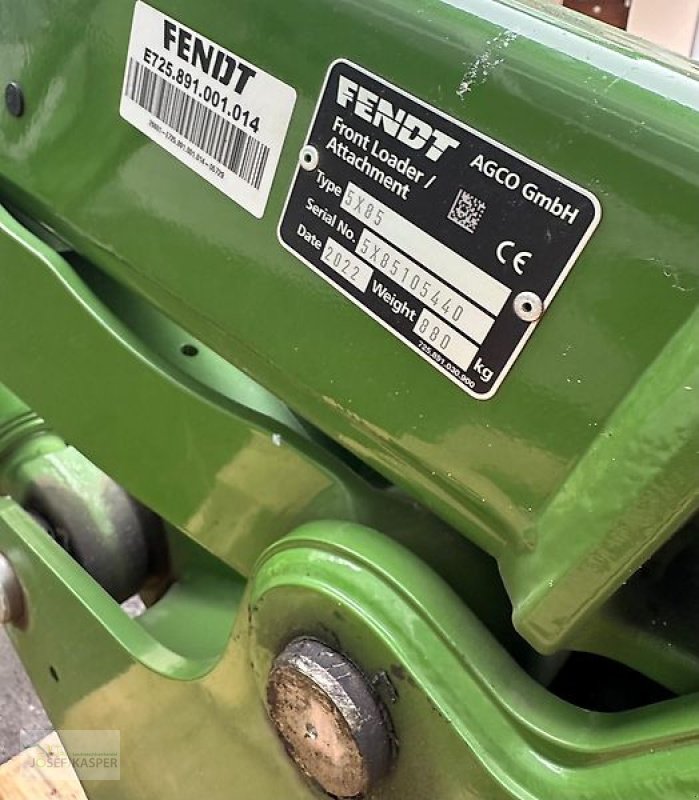 Frontlader Türe ait Fendt Cargo 5X85 DW, Gebrauchtmaschine içinde Alitzheim (resim 7)