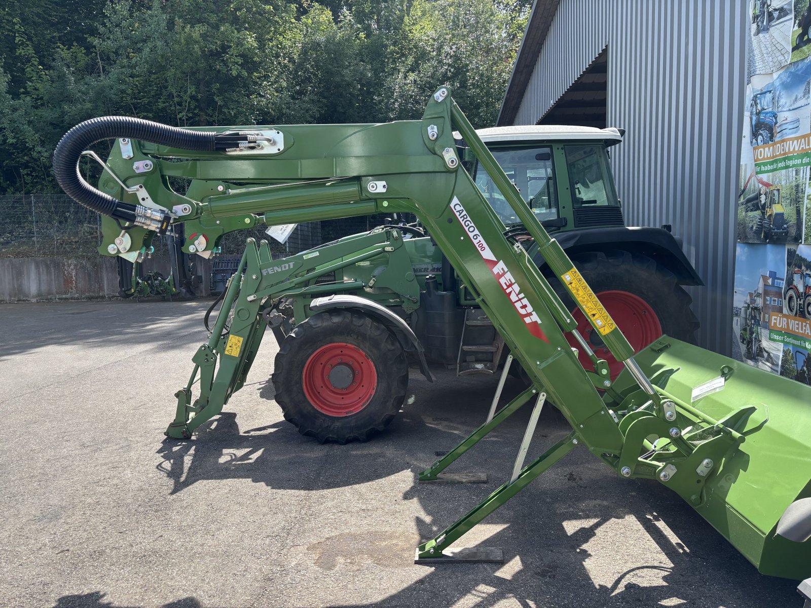 Frontlader of the type Fendt Cargo 6.100, Neumaschine in Karlsruhe (Picture 2)