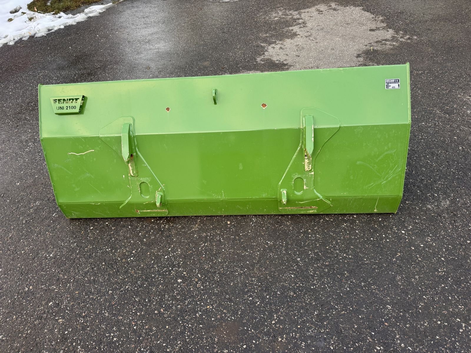 Frontlader типа Fendt Universal - Schaufel, Gebrauchtmaschine в Traberg (Фотография 5)