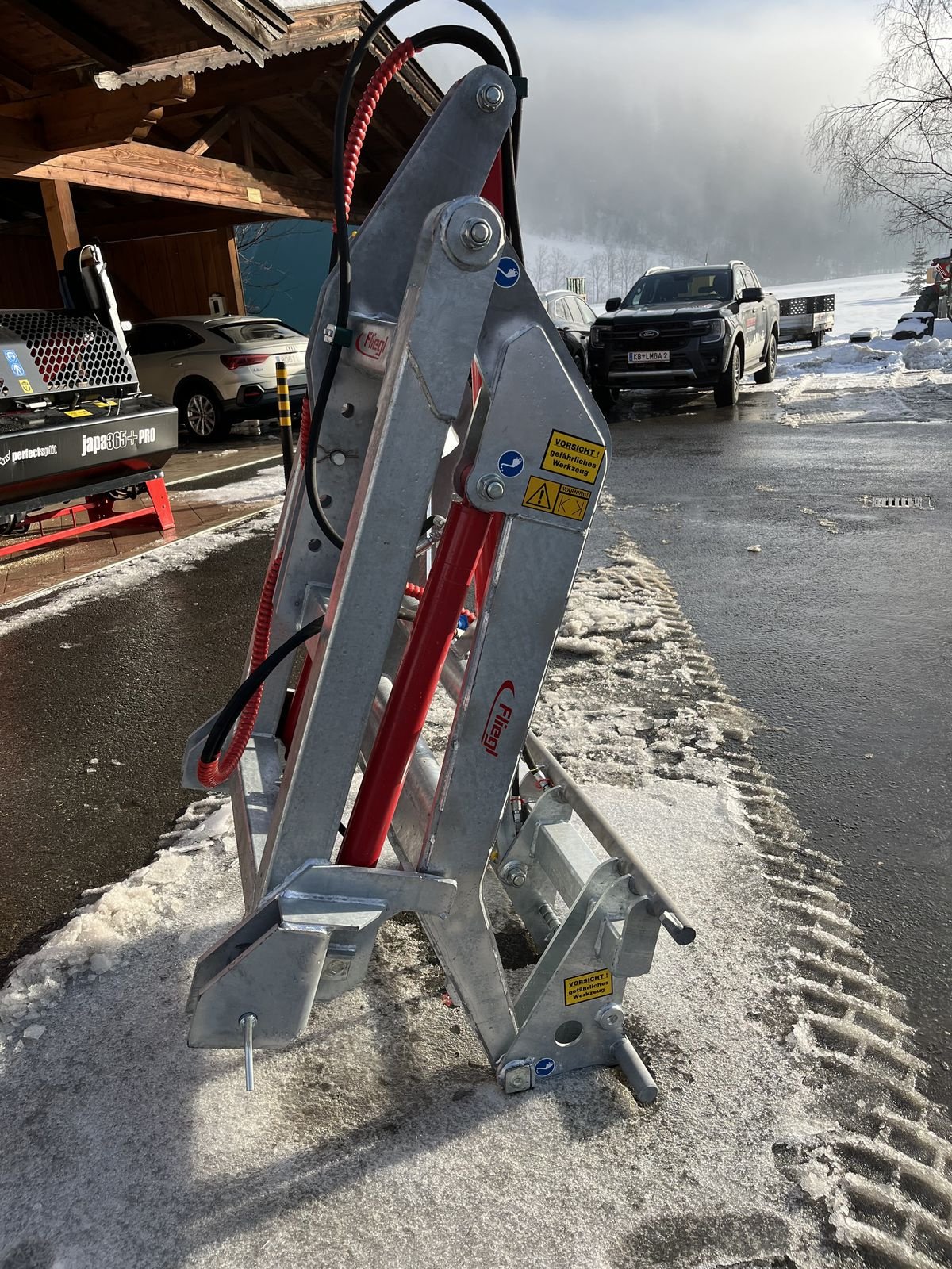 Frontlader типа Fliegl Front und Hecklader, Neumaschine в Reith bei Kitzbühel (Фотография 4)