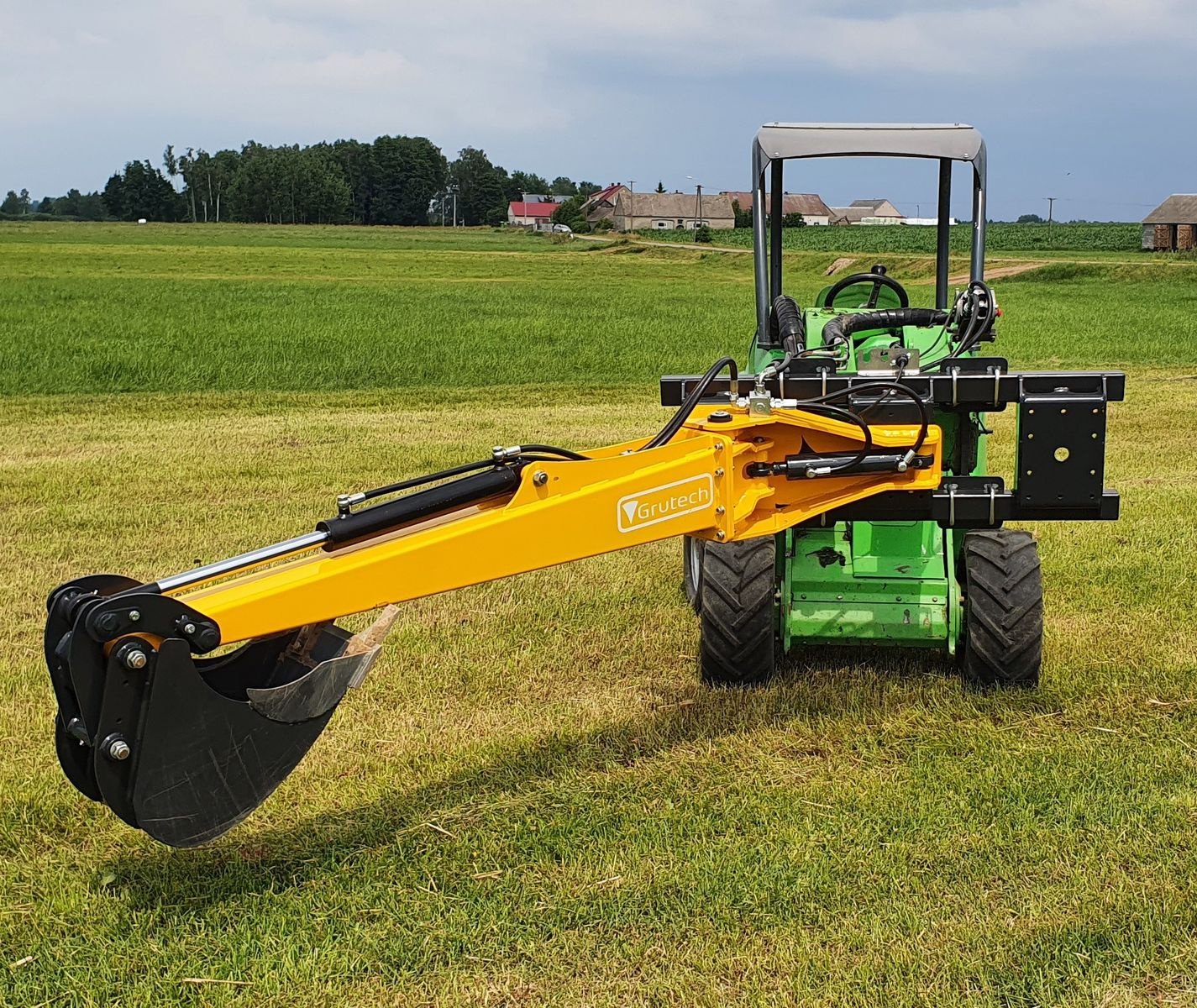 Frontlader of the type Grutech Ausleger / digging arm, Gebrauchtmaschine in Michałowo (Picture 7)