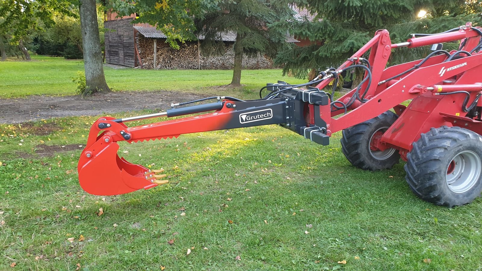 Frontlader του τύπου Grutech Ausleger / digging arm, Neumaschine σε Michałowo (Φωτογραφία 3)