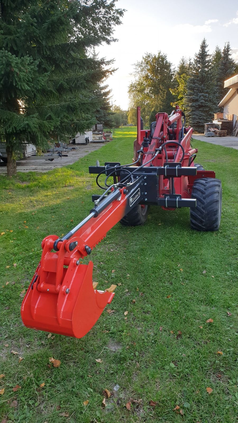 Frontlader του τύπου Grutech Ausleger / digging arm, Neumaschine σε Michałowo (Φωτογραφία 5)