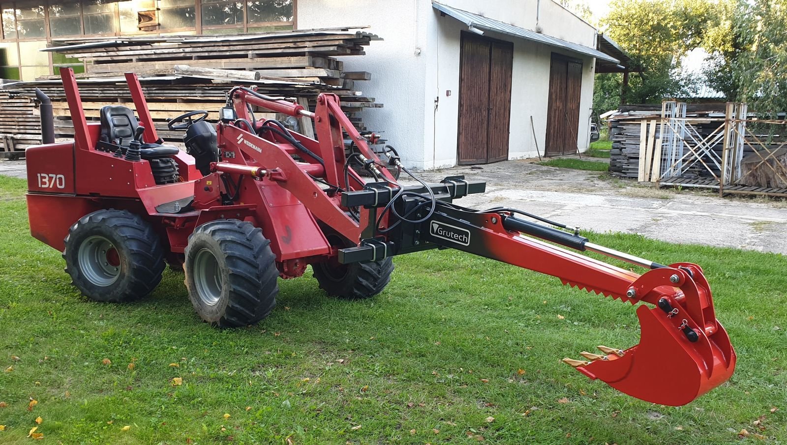 Frontlader του τύπου Grutech Ausleger / digging arm, Neumaschine σε Michałowo (Φωτογραφία 2)