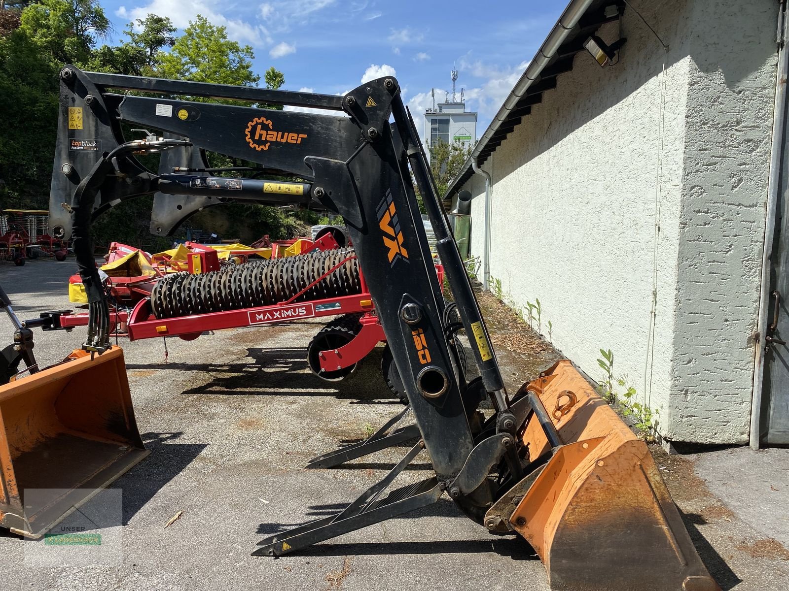 Frontlader of the type Hauer Frontader VX 130, Gebrauchtmaschine in Wartberg (Picture 1)