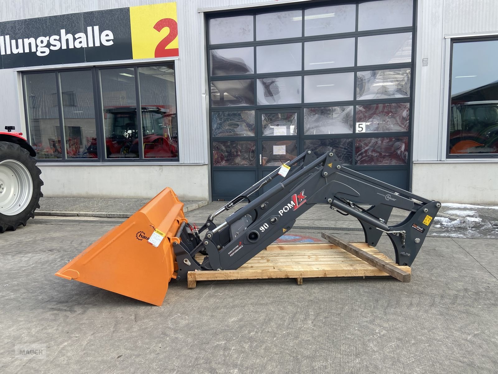 Frontlader tip Hauer Frontlader Hauer POM-LX 90 TBS, Gebrauchtmaschine in Burgkirchen (Poză 9)