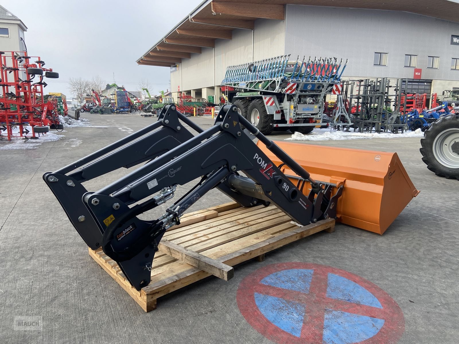 Frontlader tip Hauer Frontlader Hauer POM-LX 90 TBS, Gebrauchtmaschine in Burgkirchen (Poză 5)