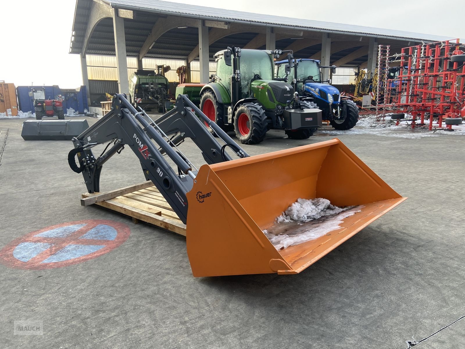 Frontlader типа Hauer Frontlader POM-LX 90 TBS, Gebrauchtmaschine в Burgkirchen (Фотография 11)