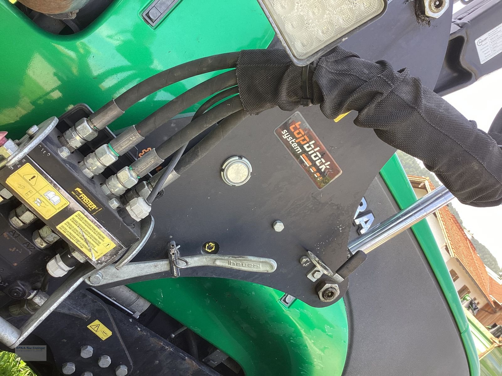 Frontlader typu Hauer Frontlader Schwinge POM-VX 150, Gebrauchtmaschine v Ainring (Obrázek 5)