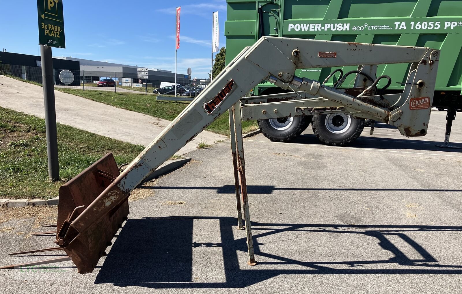 Frontlader tip Hauer MH 80, Gebrauchtmaschine in Redlham (Poză 9)