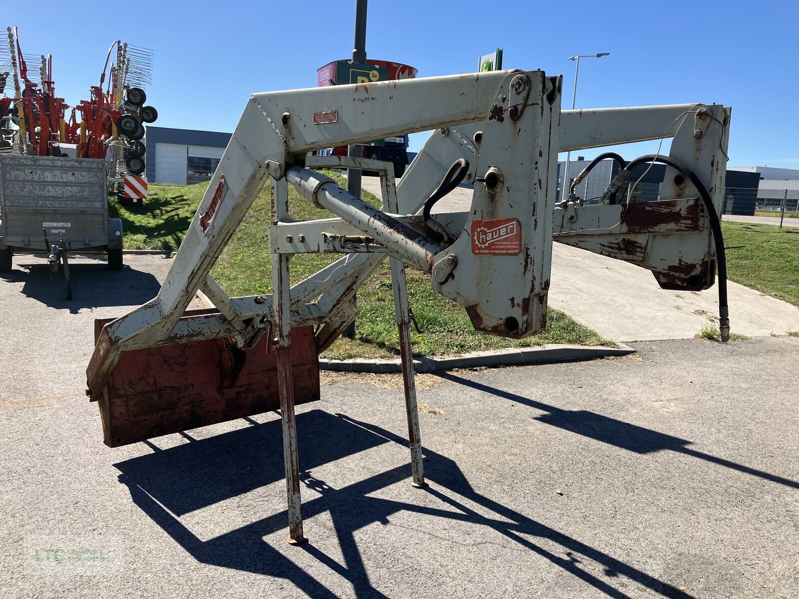 Frontlader tip Hauer MH 80, Gebrauchtmaschine in Redlham (Poză 4)