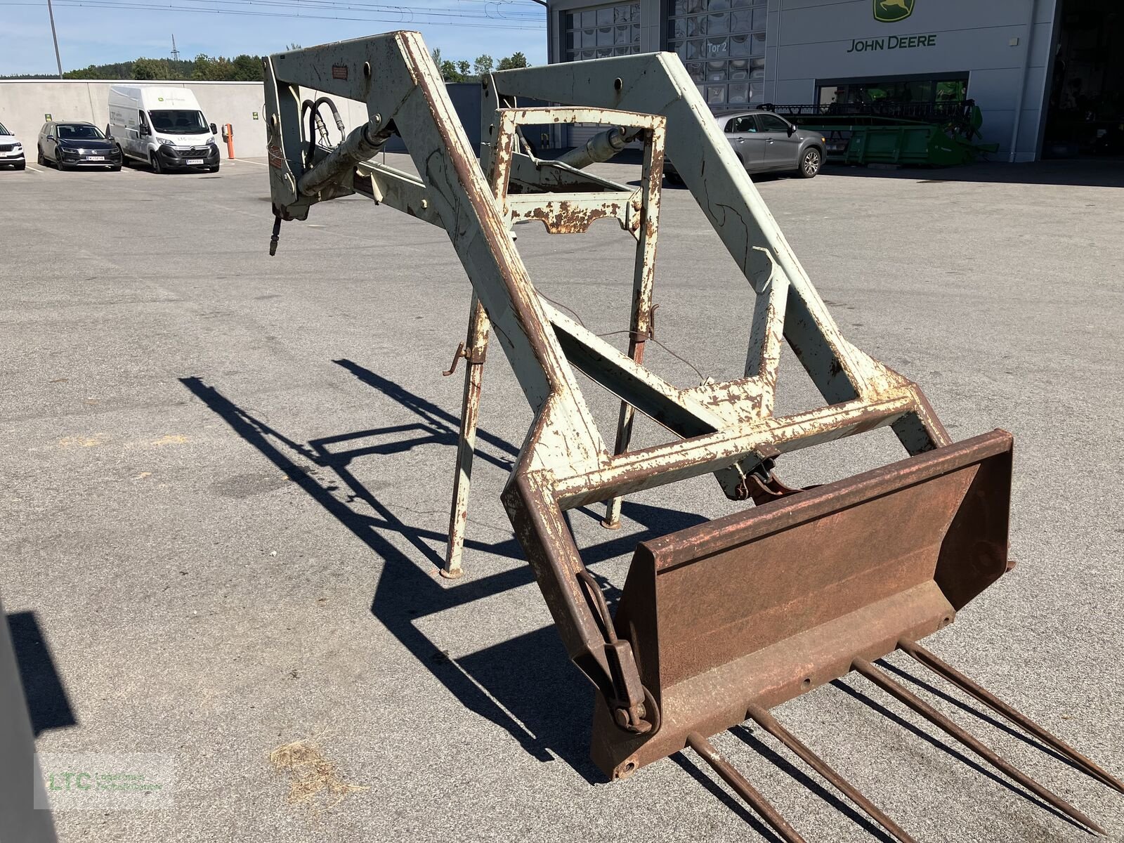 Frontlader tip Hauer MH 80, Gebrauchtmaschine in Redlham (Poză 2)