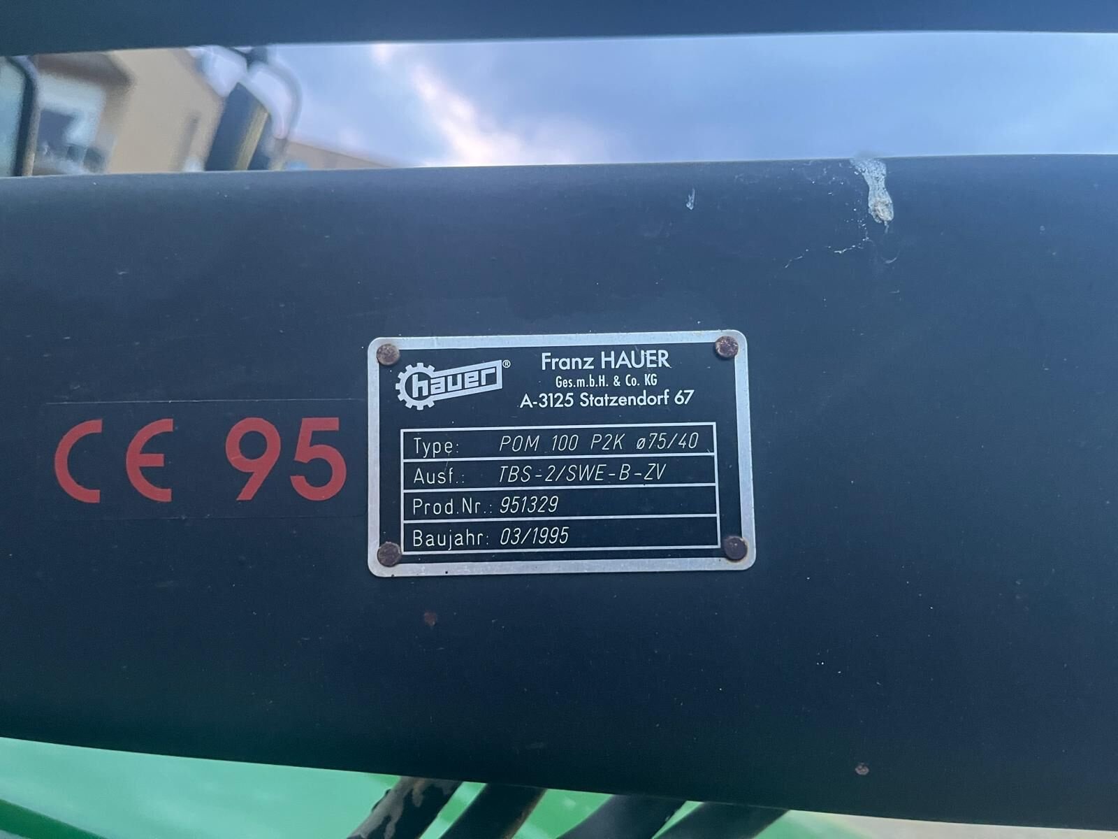 Frontlader des Typs Hauer POM 100 P2K, Gebrauchtmaschine in Kalsdorf (Bild 8)