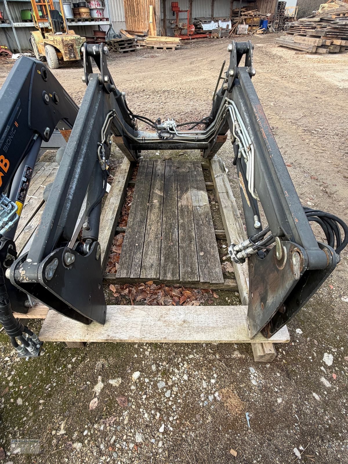 Frontlader typu Hauer POM-C 110, Gebrauchtmaschine w Erlbach (Zdjęcie 2)