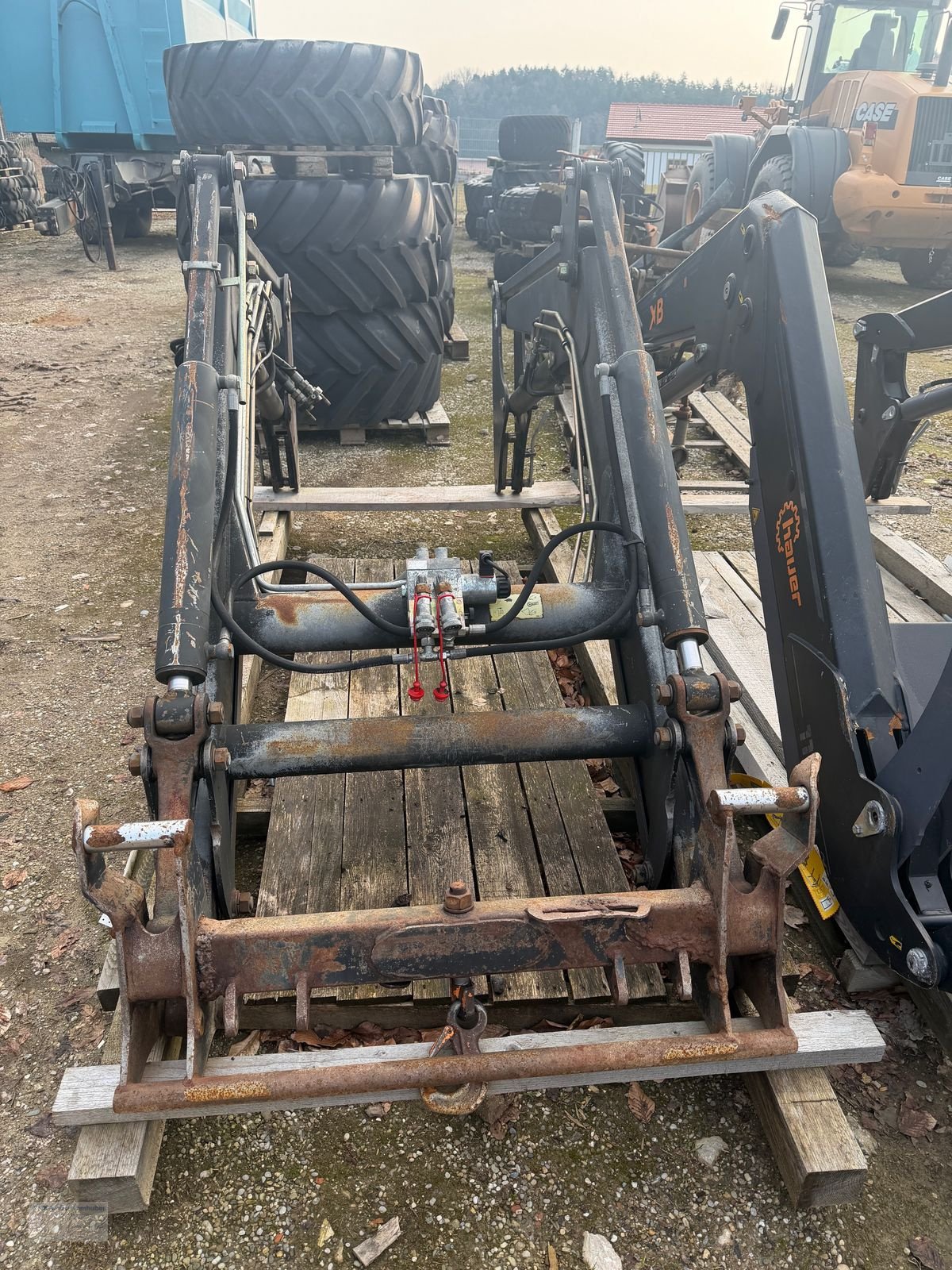 Frontlader typu Hauer POM-C 110, Gebrauchtmaschine w Erlbach (Zdjęcie 3)