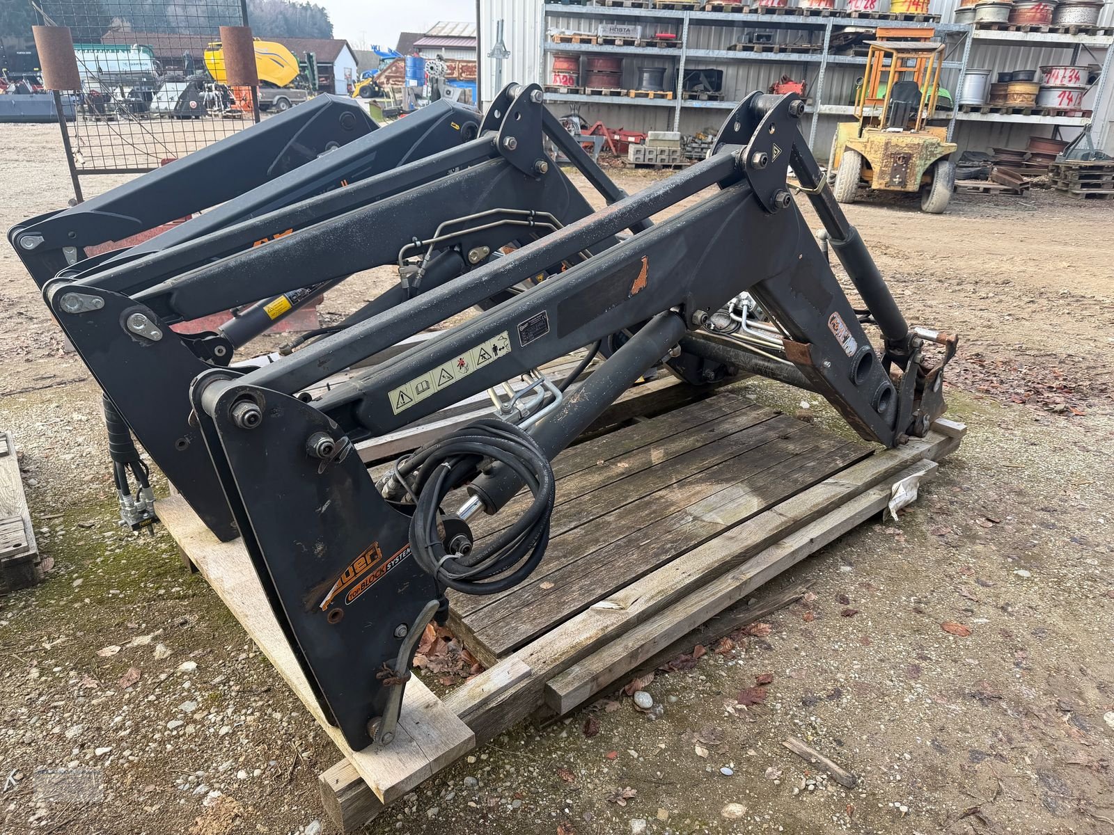 Frontlader typu Hauer POM-C 110, Gebrauchtmaschine w Erlbach (Zdjęcie 1)