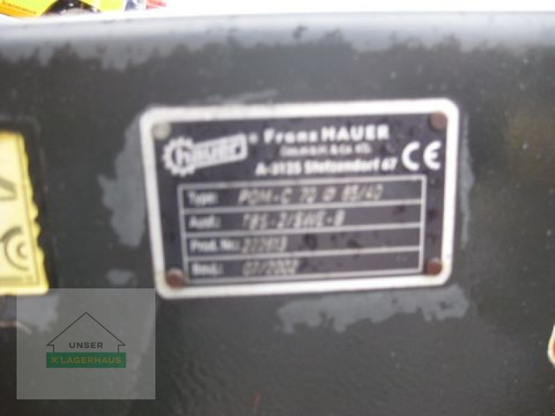 Frontlader des Typs Hauer POM C 70, Gebrauchtmaschine in Ottensheim (Bild 4)