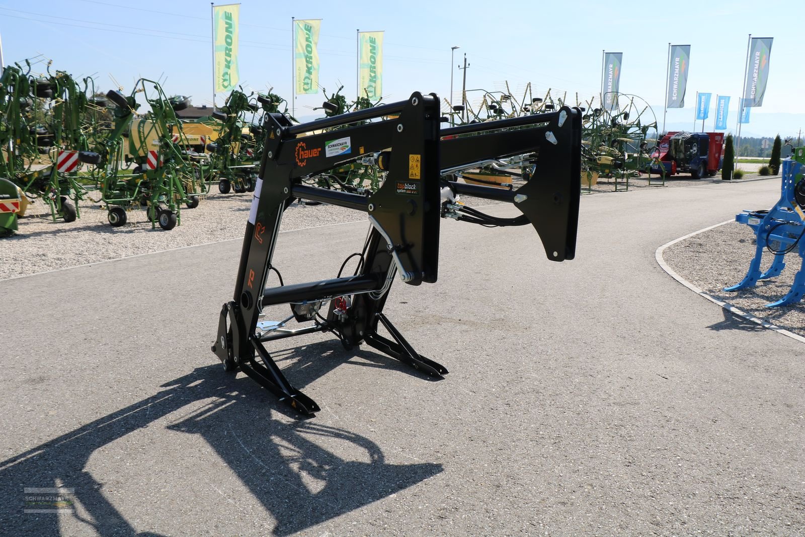 Frontlader van het type Hauer POM-R70, Neumaschine in Aurolzmünster (Foto 4)