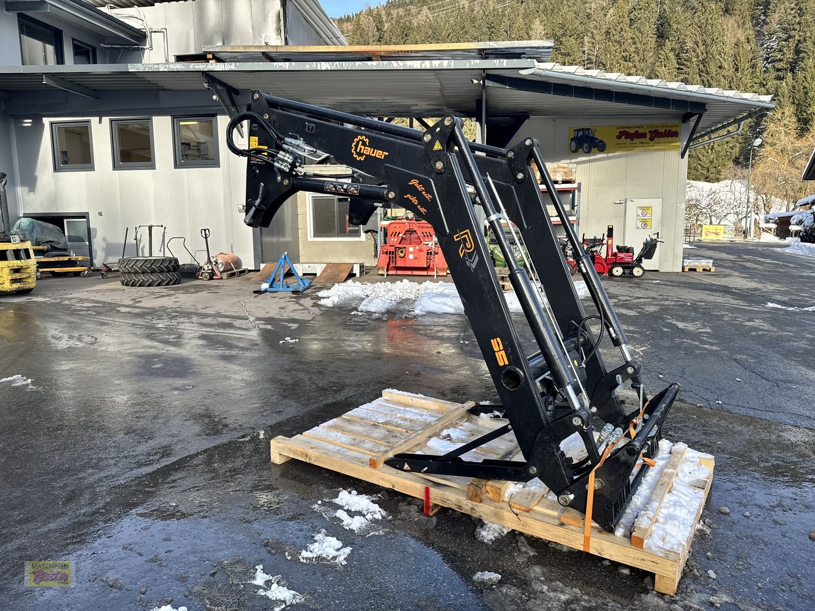 Frontlader типа Hauer POM-R95 TBS mit Euroaufnahme guter Zustand, Gebrauchtmaschine в Kötschach (Фотография 23)