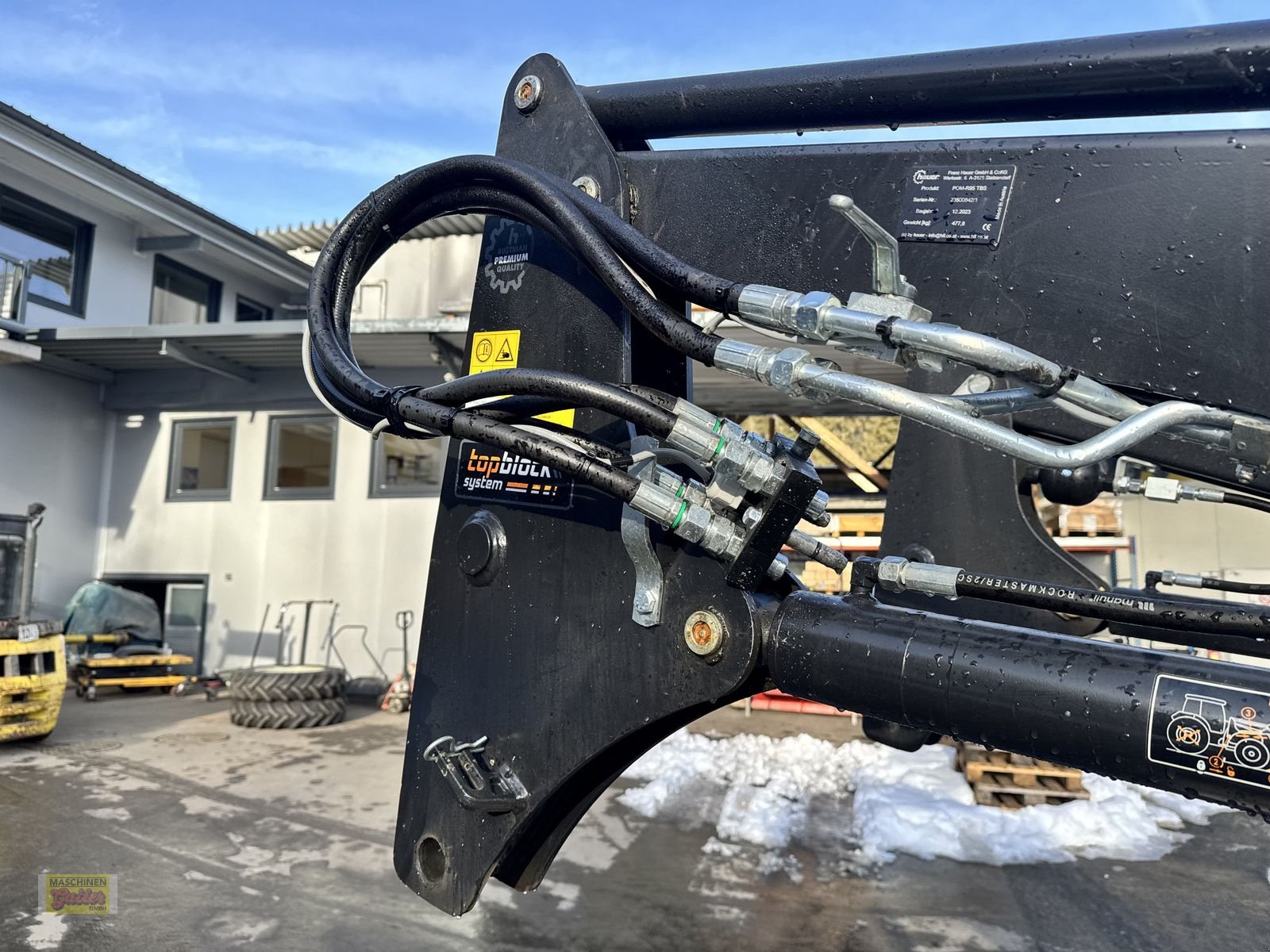 Frontlader типа Hauer POM-R95 TBS mit Euroaufnahme guter Zustand, Gebrauchtmaschine в Kötschach (Фотография 18)