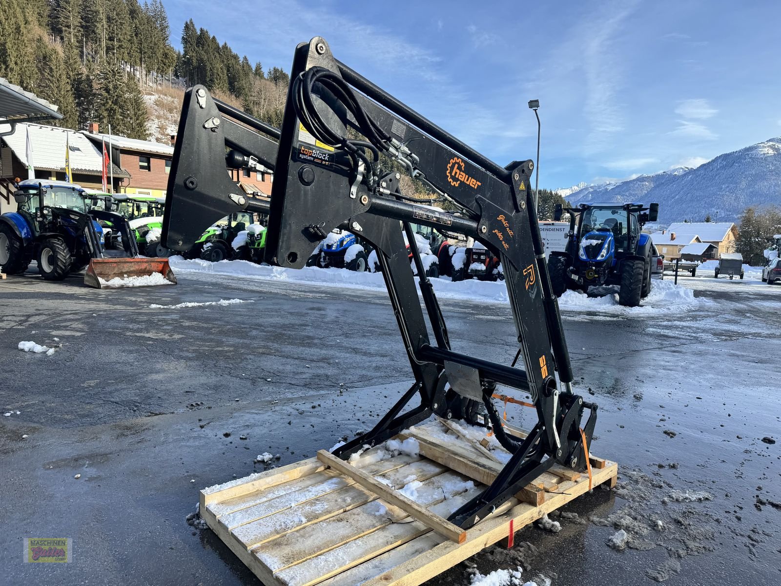 Frontlader типа Hauer POM-R95 TBS mit Euroaufnahme guter Zustand, Gebrauchtmaschine в Kötschach (Фотография 5)