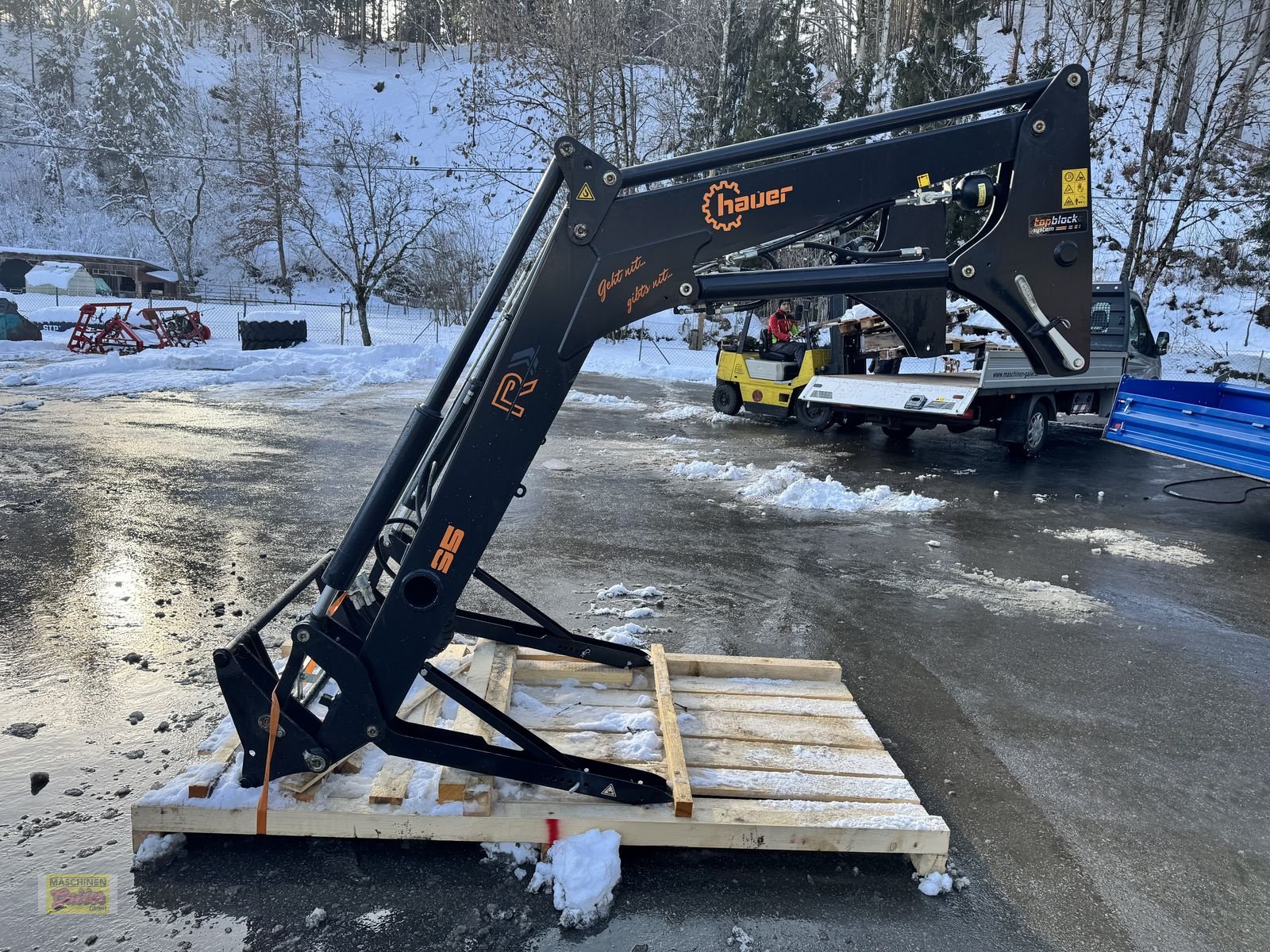 Frontlader типа Hauer POM-R95 TBS mit Euroaufnahme guter Zustand, Gebrauchtmaschine в Kötschach (Фотография 9)