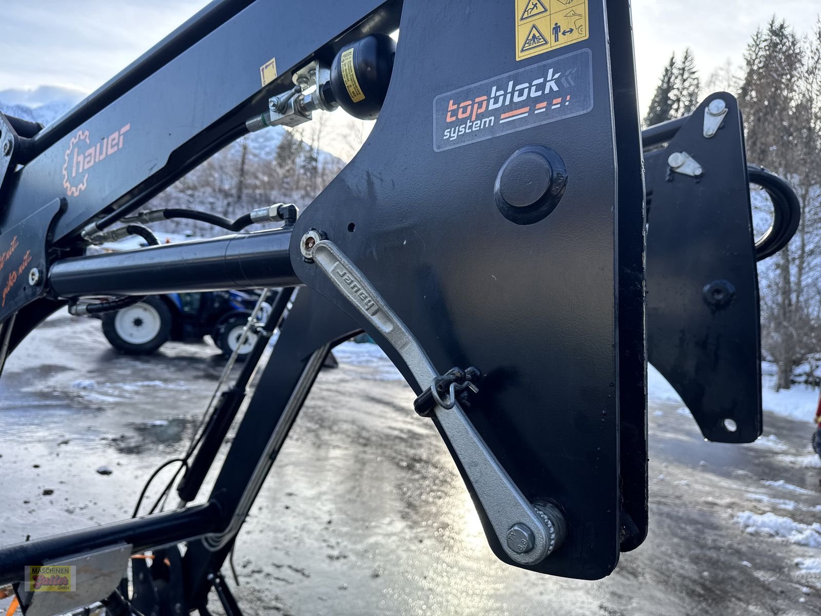 Frontlader типа Hauer POM-R95 TBS mit Euroaufnahme guter Zustand, Gebrauchtmaschine в Kötschach (Фотография 21)
