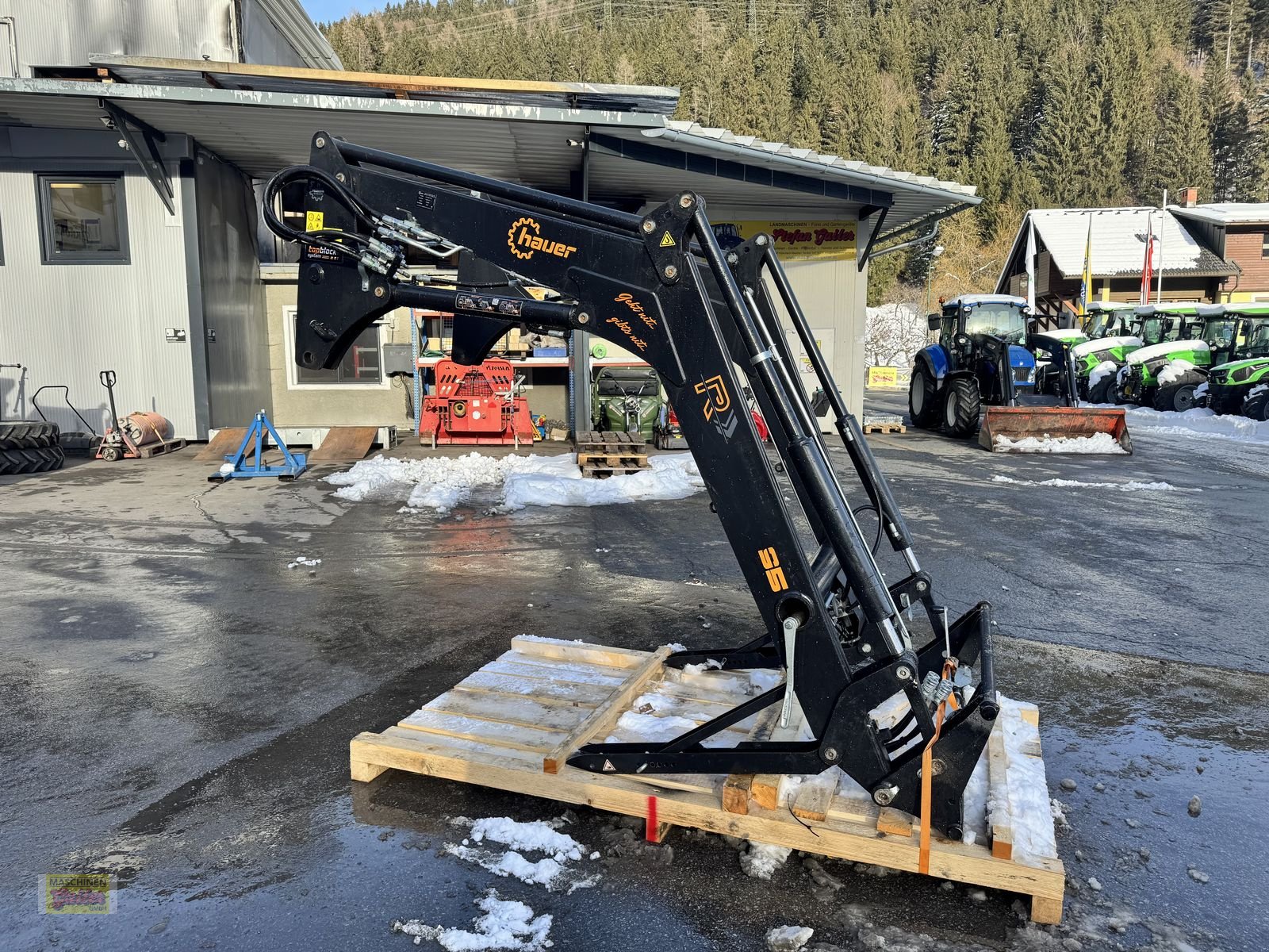 Frontlader типа Hauer POM-R95 TBS mit Euroaufnahme guter Zustand, Gebrauchtmaschine в Kötschach (Фотография 2)