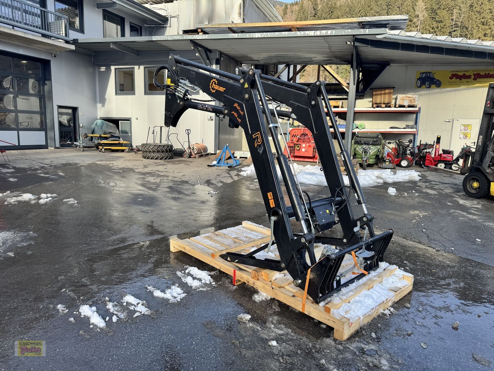 Frontlader типа Hauer POM-R95 TBS mit Euroaufnahme guter Zustand, Gebrauchtmaschine в Kötschach (Фотография 1)