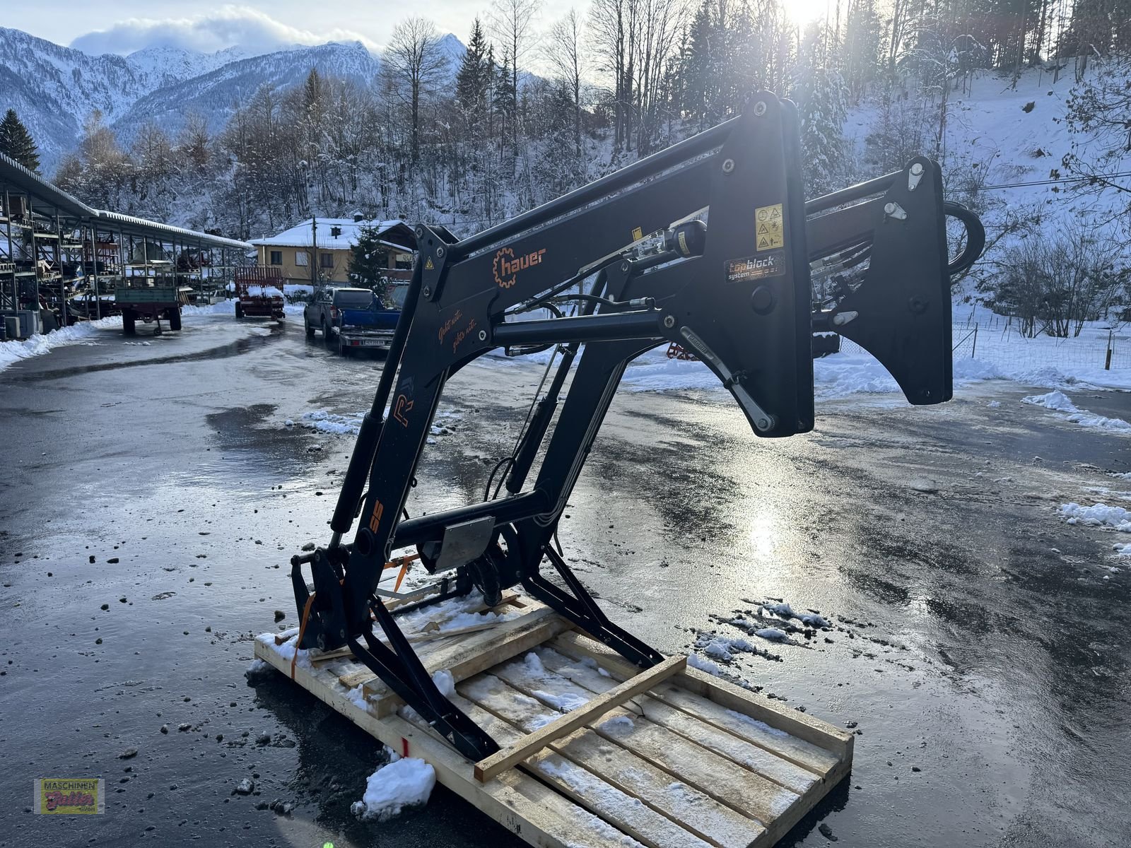 Frontlader типа Hauer POM-R95 TBS mit Euroaufnahme guter Zustand, Gebrauchtmaschine в Kötschach (Фотография 8)