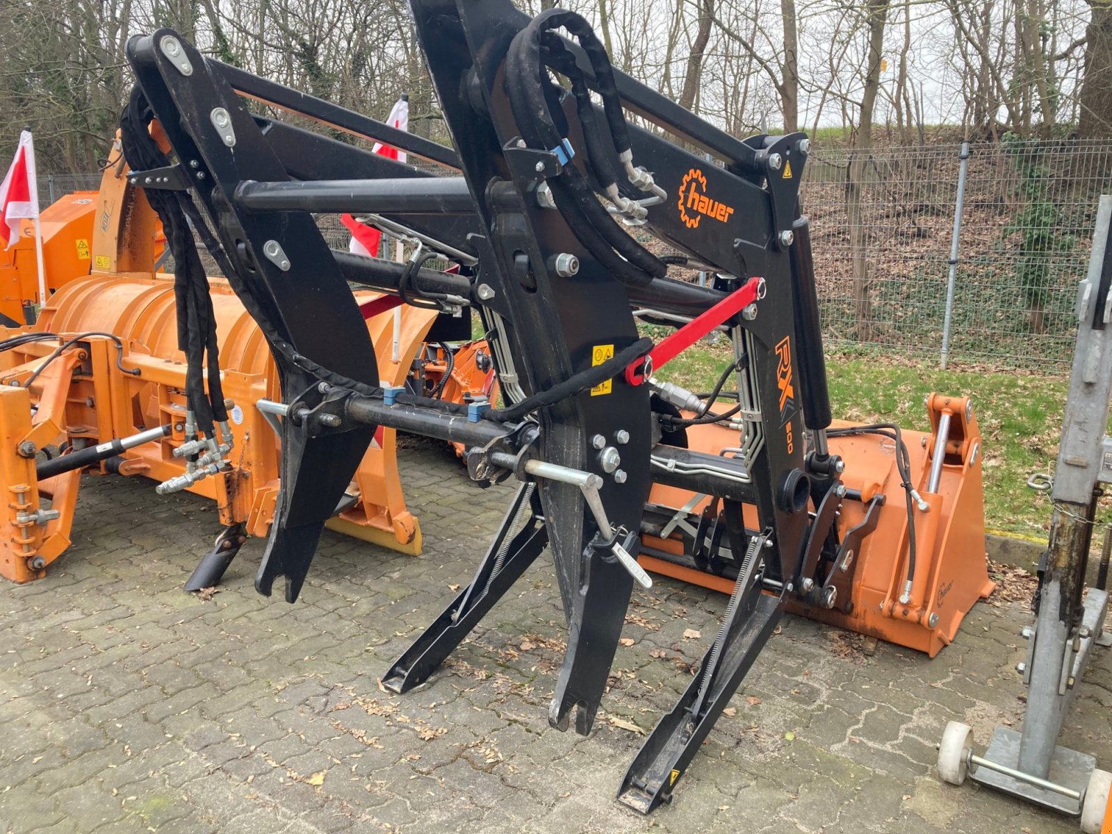 Frontlader des Typs Hauer POM-RX 500, Gebrauchtmaschine in Wiedemar (Bild 1)