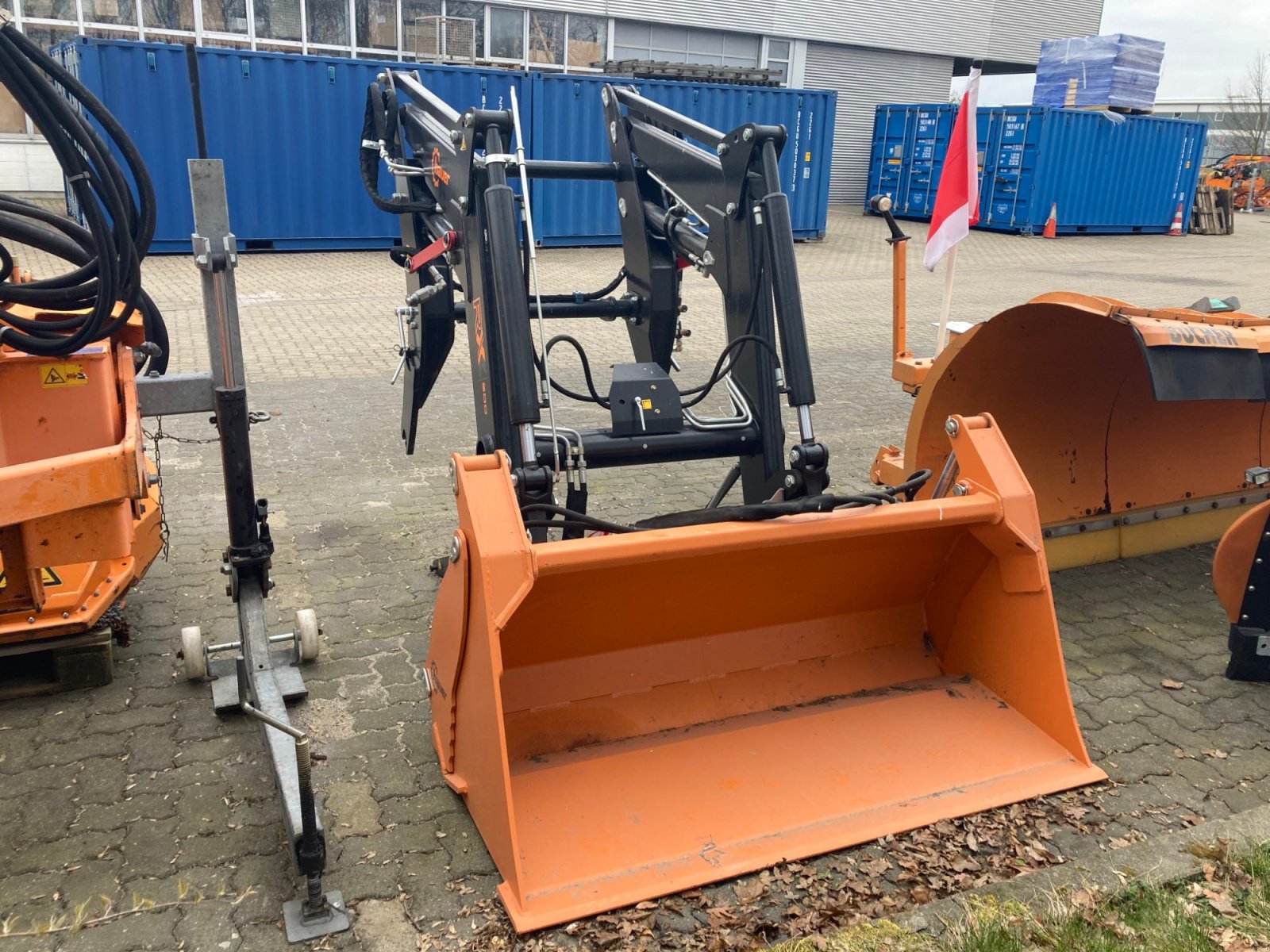 Frontlader des Typs Hauer POM-RX 500, Gebrauchtmaschine in Wiedemar (Bild 5)