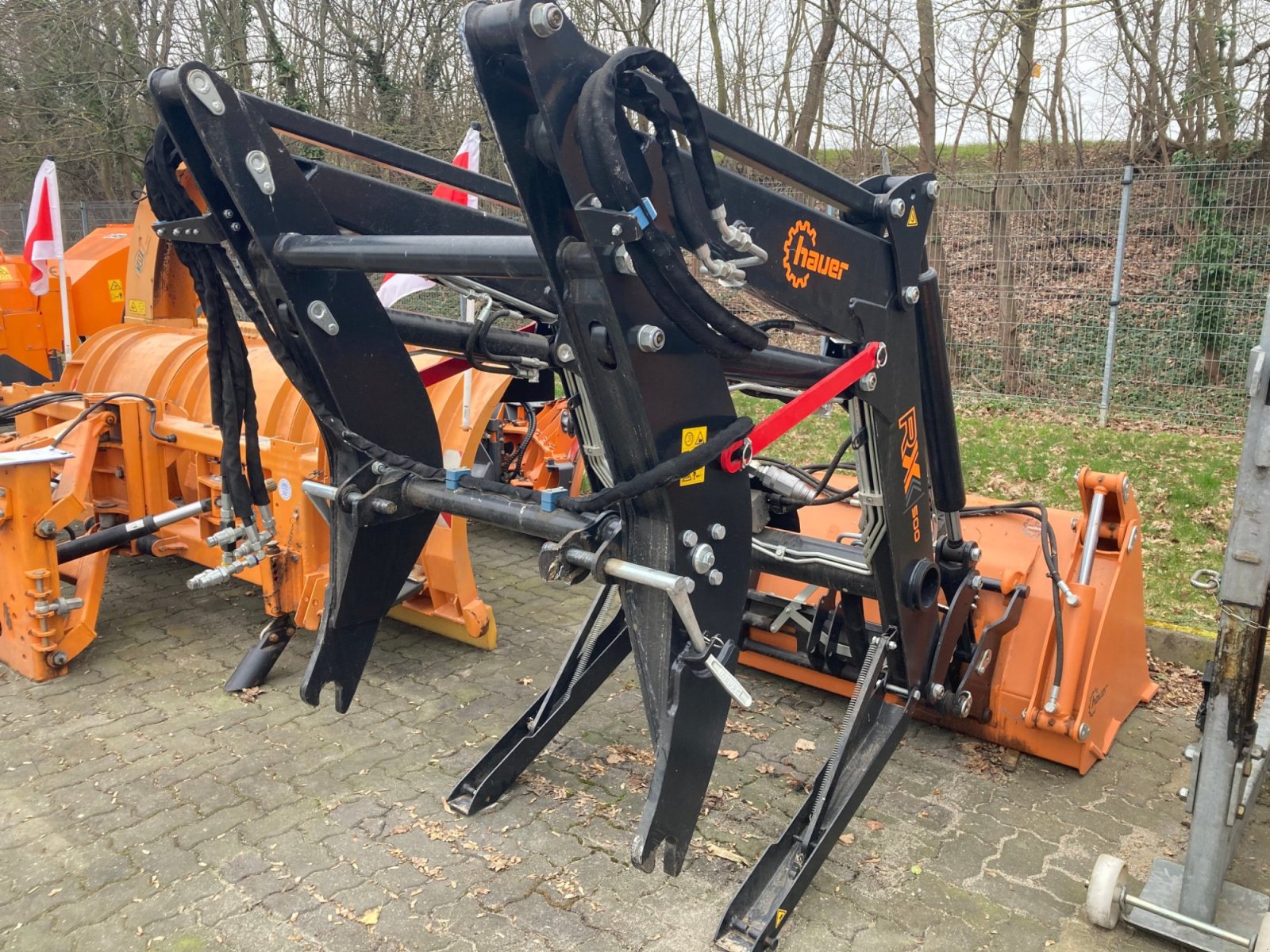 Frontlader des Typs Hauer POM-RX 500, Gebrauchtmaschine in Wiedemar (Bild 10)