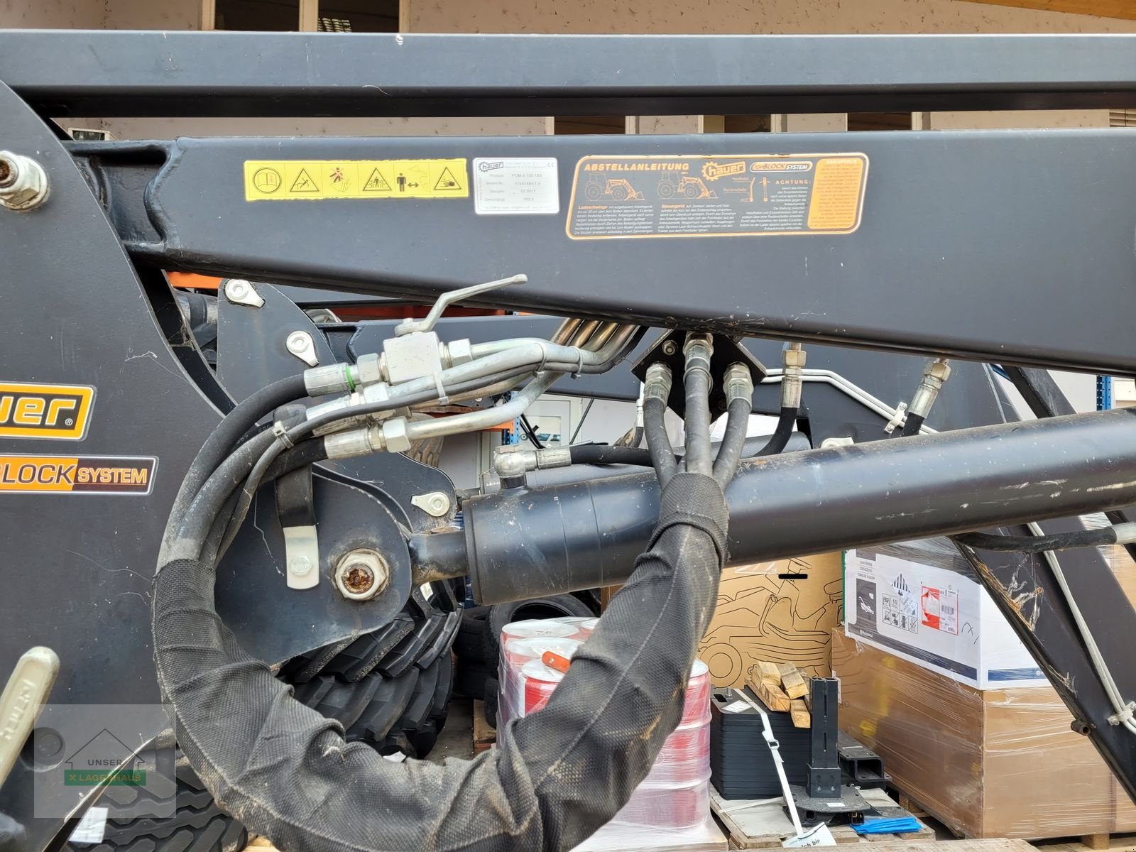 Frontlader typu Hauer POM S150 TBS, Gebrauchtmaschine w Gleisdorf (Zdjęcie 2)