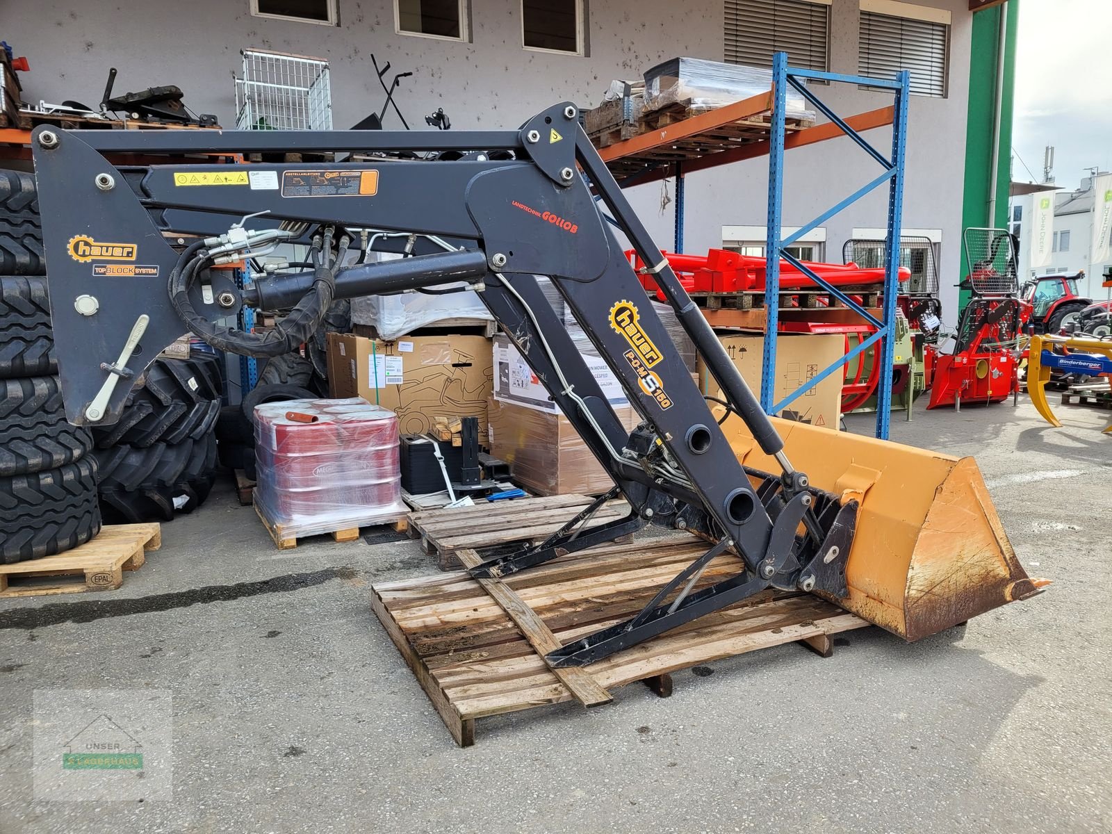 Frontlader typu Hauer POM S150 TBS, Gebrauchtmaschine w Gleisdorf (Zdjęcie 1)