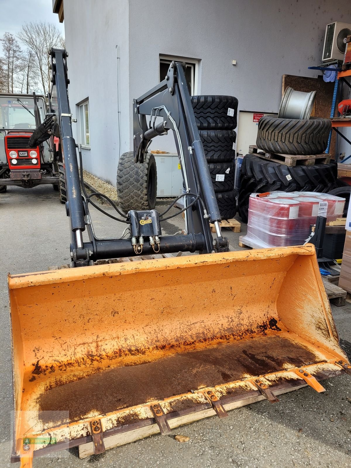 Frontlader typu Hauer POM S150 TBS, Gebrauchtmaschine w Gleisdorf (Zdjęcie 4)