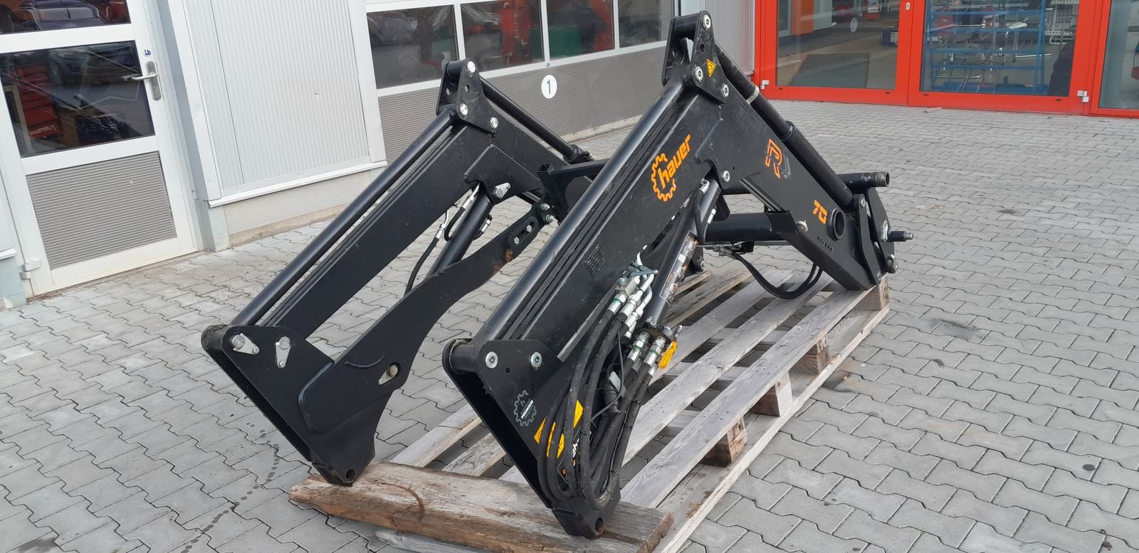 Frontlader Türe ait Hauer R 70 OR, Gebrauchtmaschine içinde Stössing (resim 2)