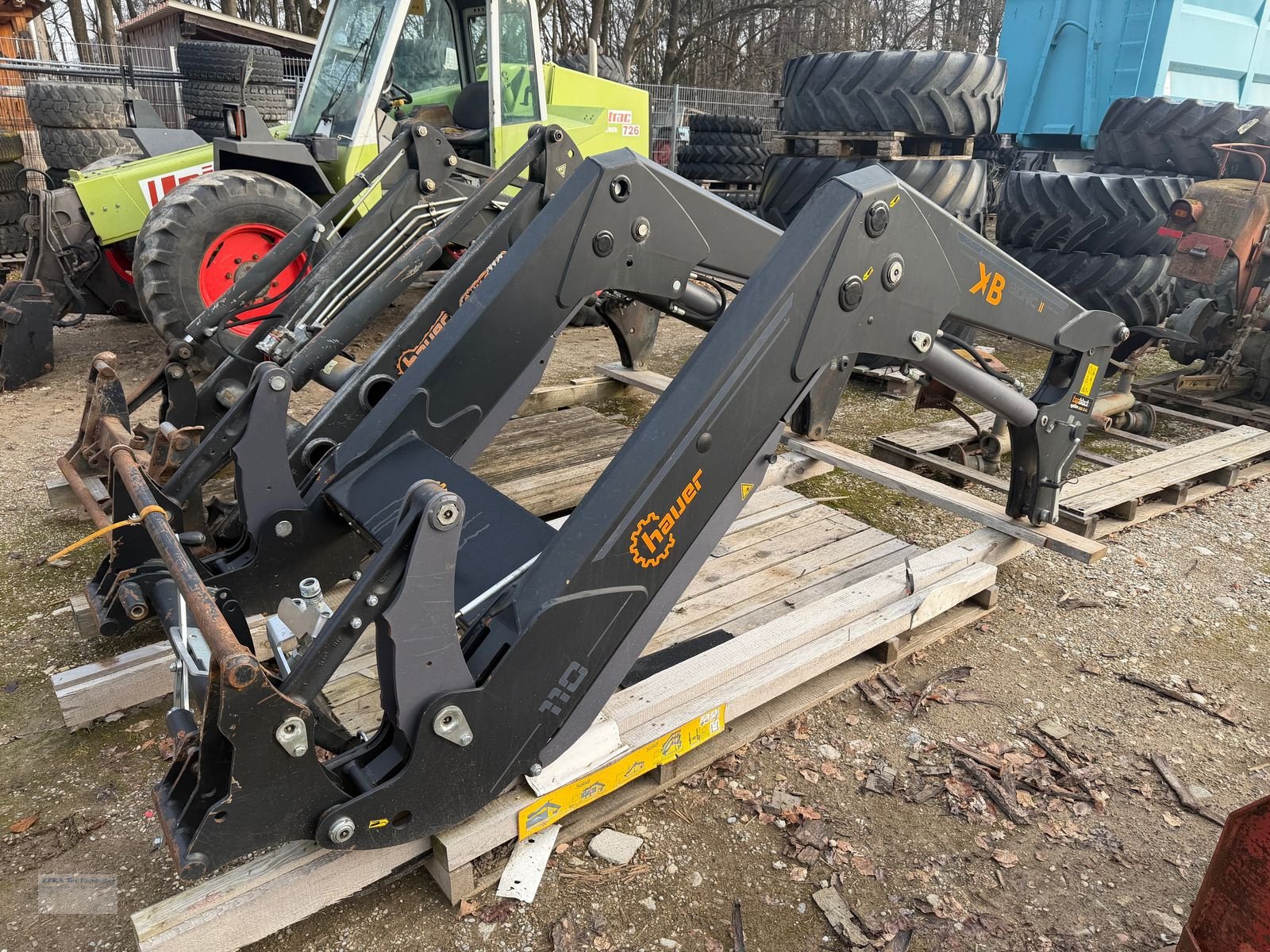 Frontlader типа Hauer X-Bionic 110 2, Gebrauchtmaschine в Erlbach (Фотография 1)