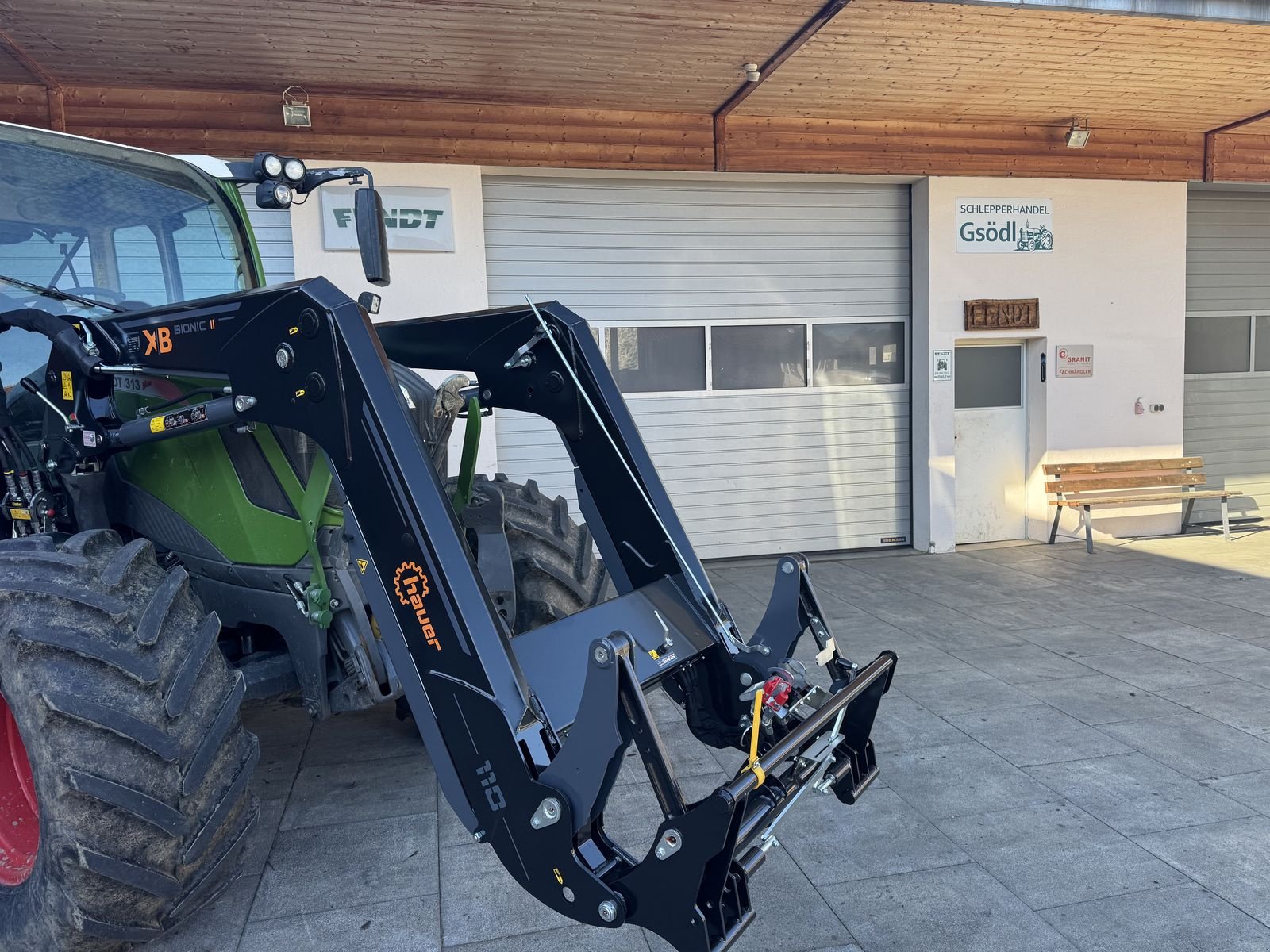 Frontlader za tip Hauer XB Bionic 110, Neumaschine u Saldenburg (Slika 1)