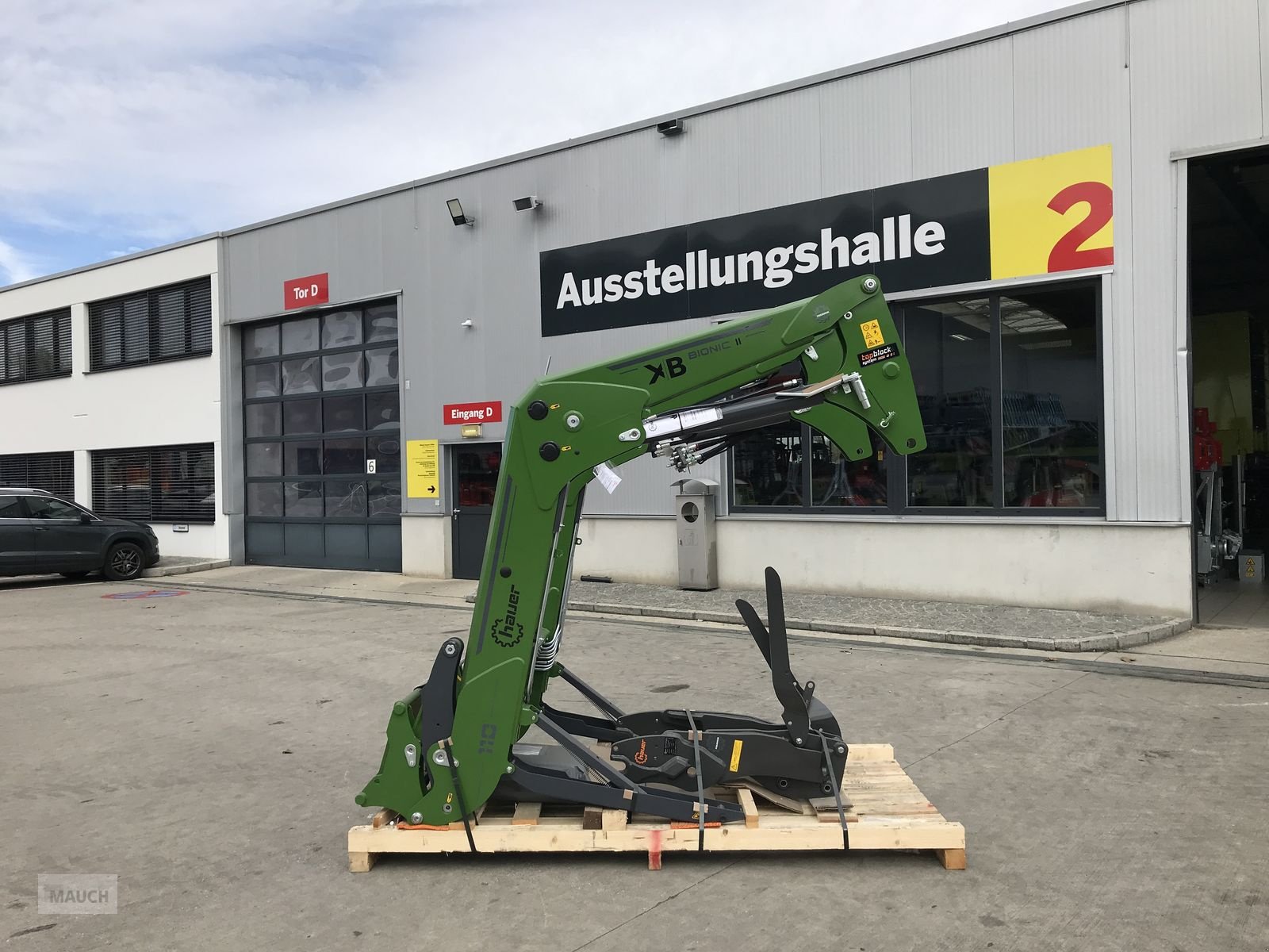 Frontlader του τύπου Hauer XB110 Bionic II + Anbaukonsole, Neumaschine σε Burgkirchen (Φωτογραφία 2)