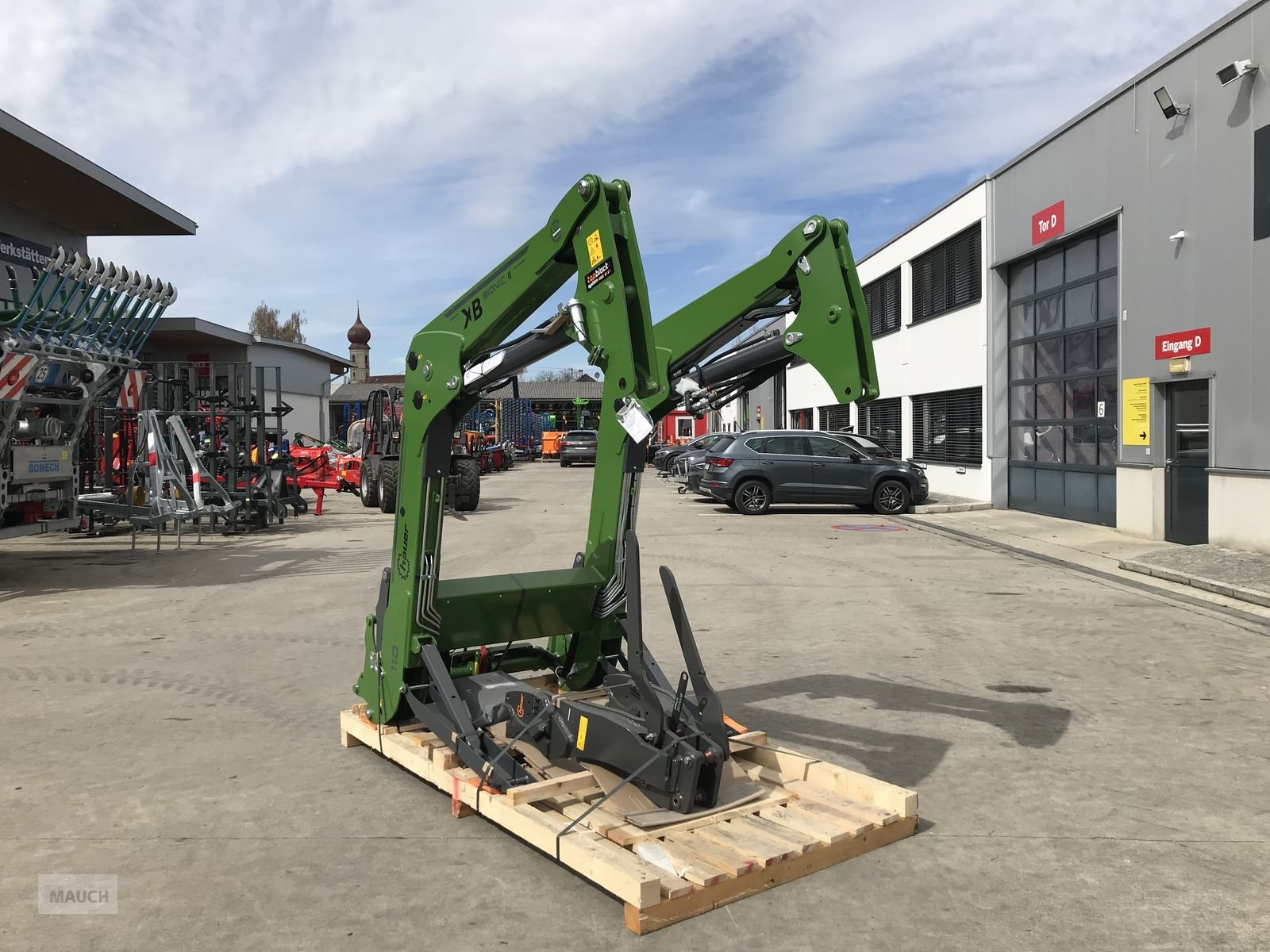 Frontlader του τύπου Hauer XB110 Bionic II + Anbaukonsole, Neumaschine σε Burgkirchen (Φωτογραφία 9)